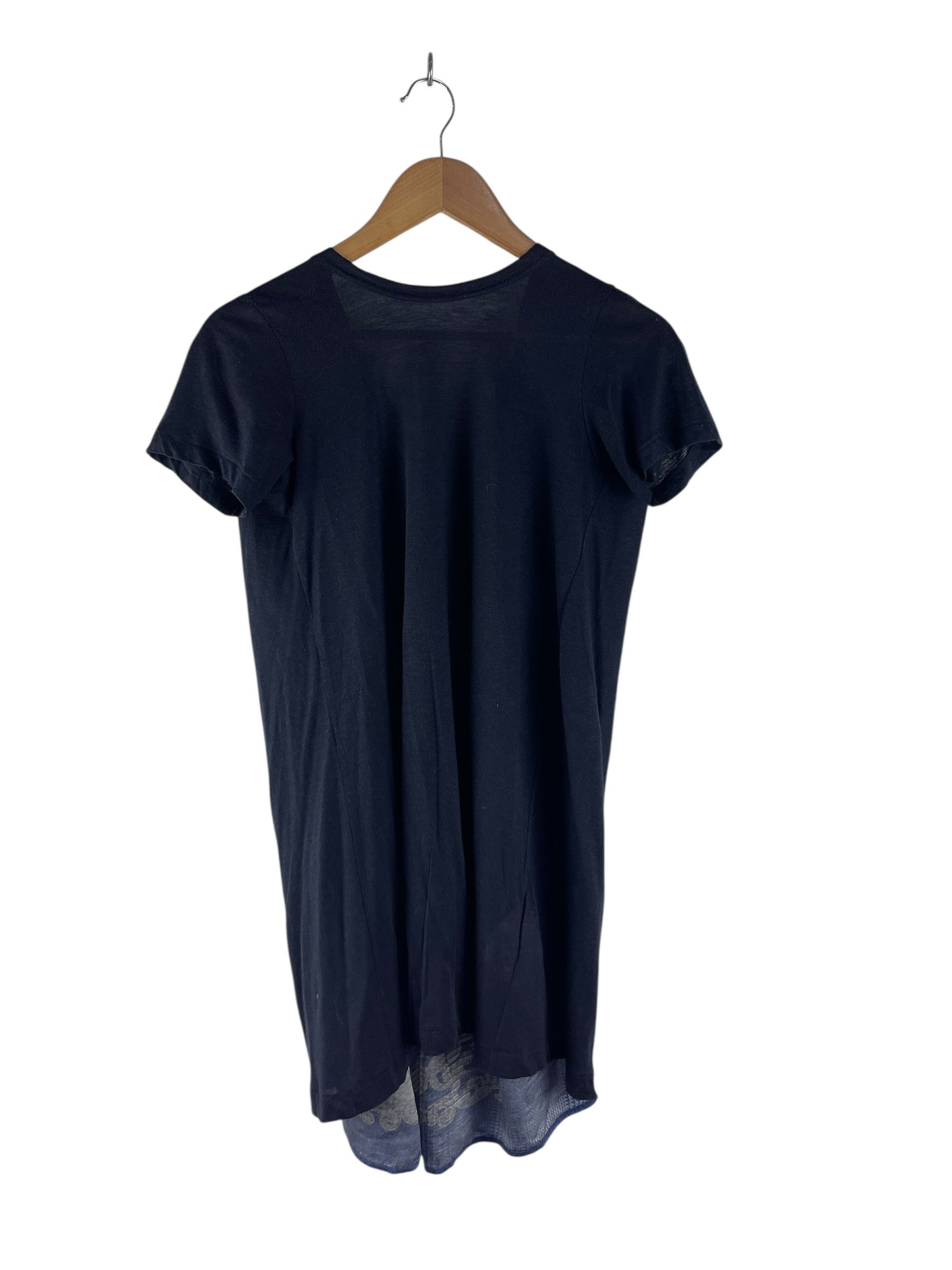Sacai Sacai 2010 Hybrid Layered Corset Dress Tunic Blue Paisley Size S / US 4 / IT 40 - 3 Thumbnail