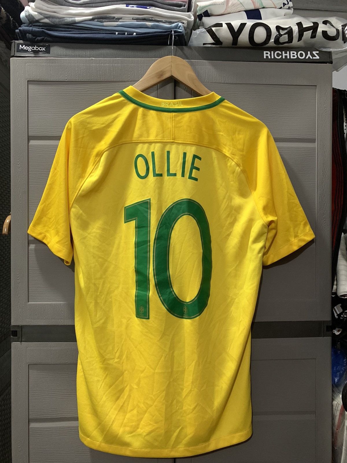 Nike NIKE BRASIL FOOTBALL JERSEY Size US M / EU 48-50 / 2 - 3 Thumbnail