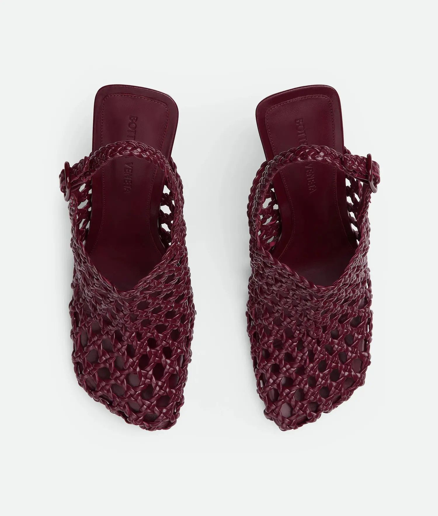 Bottega Veneta o1loc1c0925 754008 Jimbo Slingback Pumps in Bordeaux Size US 12 / IT 42 - 2 Thumbnail