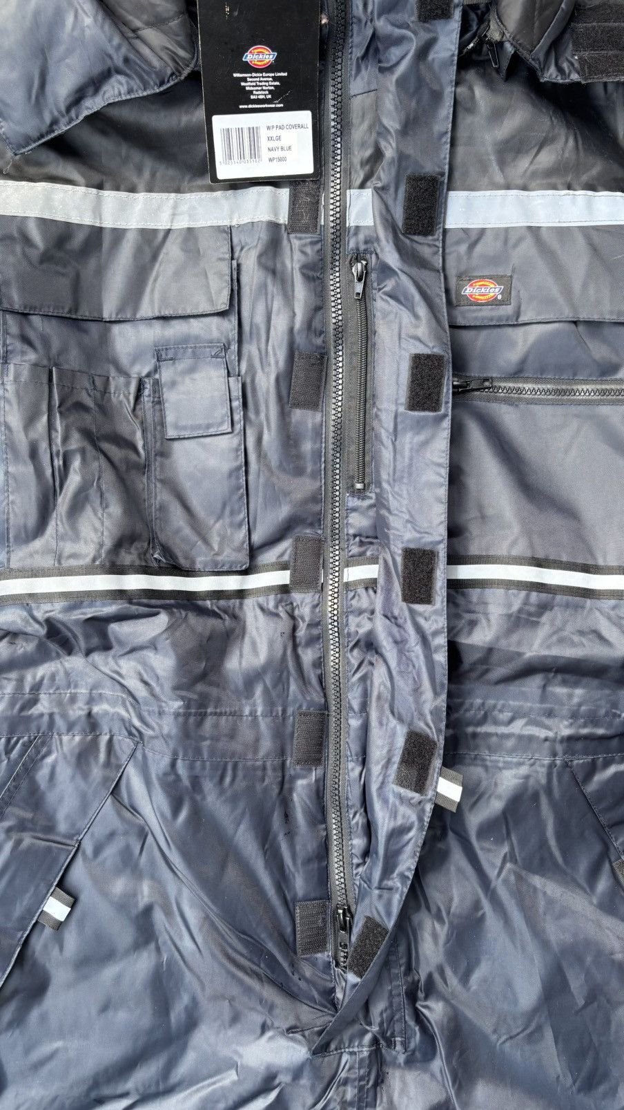 Dickies Dickies W/P Pad Coverall Navy Blue (Reflective) Size US XXL / EU 58 / 5 - 8 Thumbnail