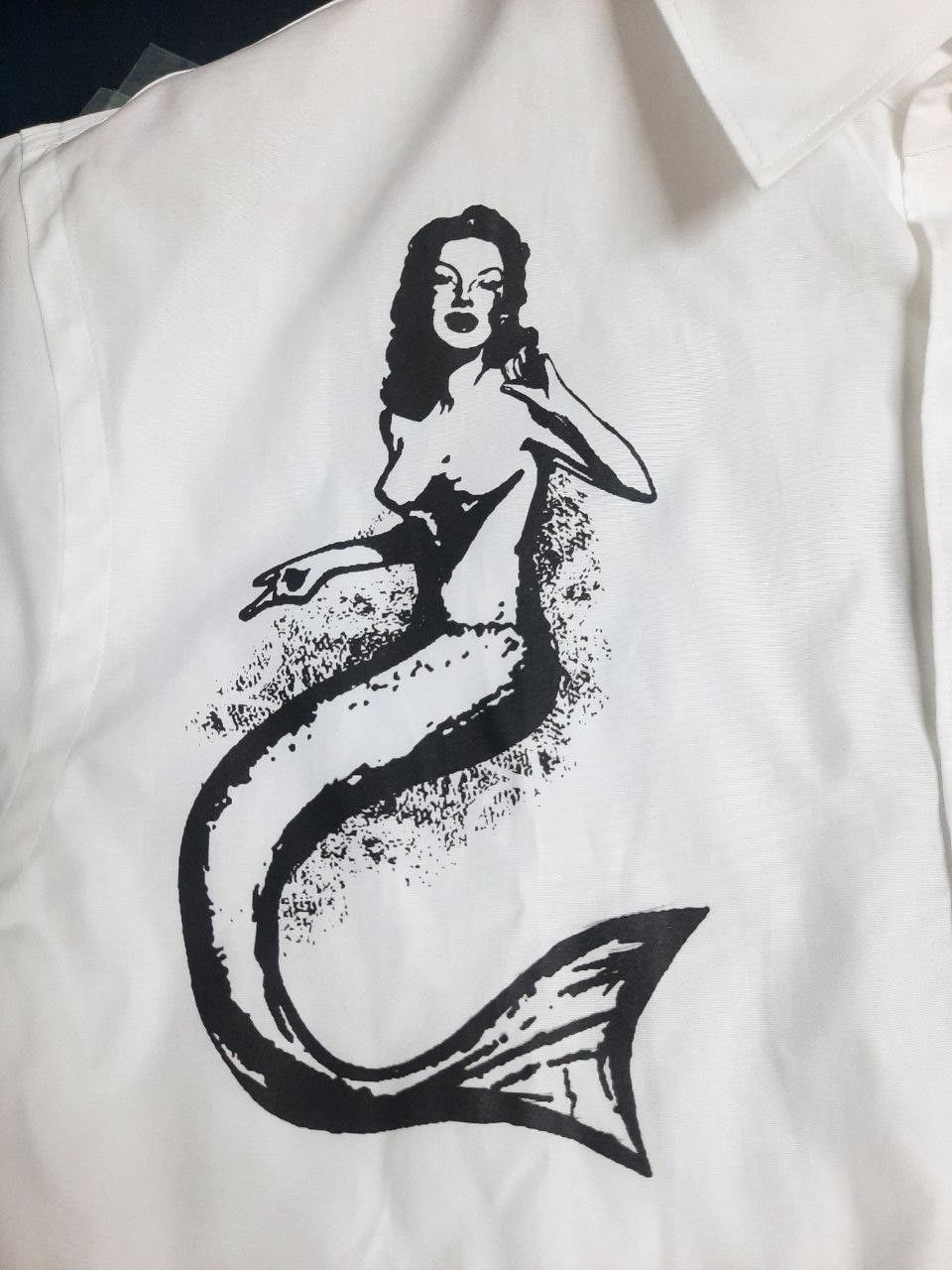 Prada *New* SS22 Octopus Mermaid Shirt Size US M / EU 48-50 / 2 - 5 Thumbnail