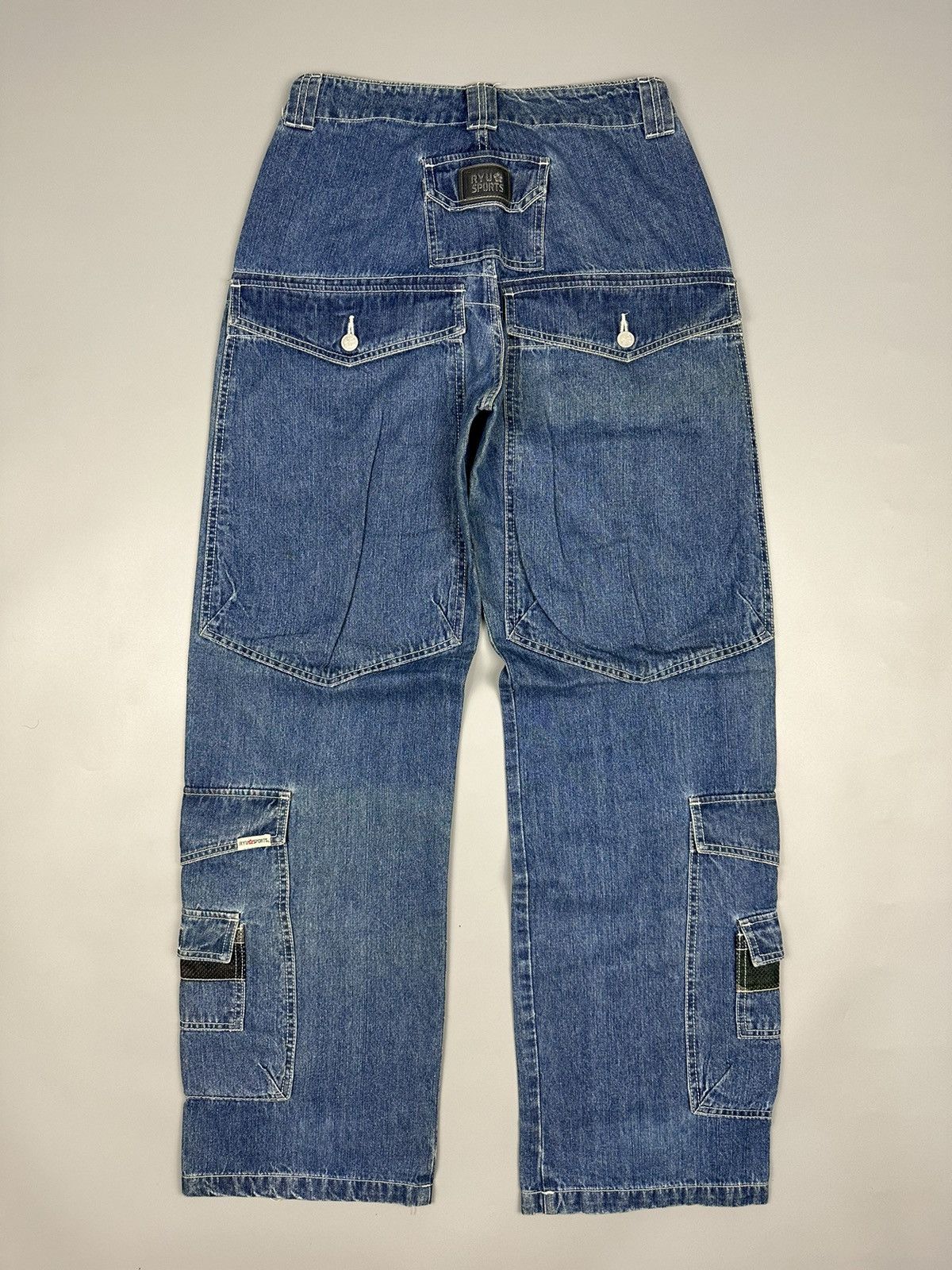 Japanese Brand Japanese Baggy Ryu Sport Big Pocket Jeasn Size US 28 / EU 44 - 1 Thumbnail