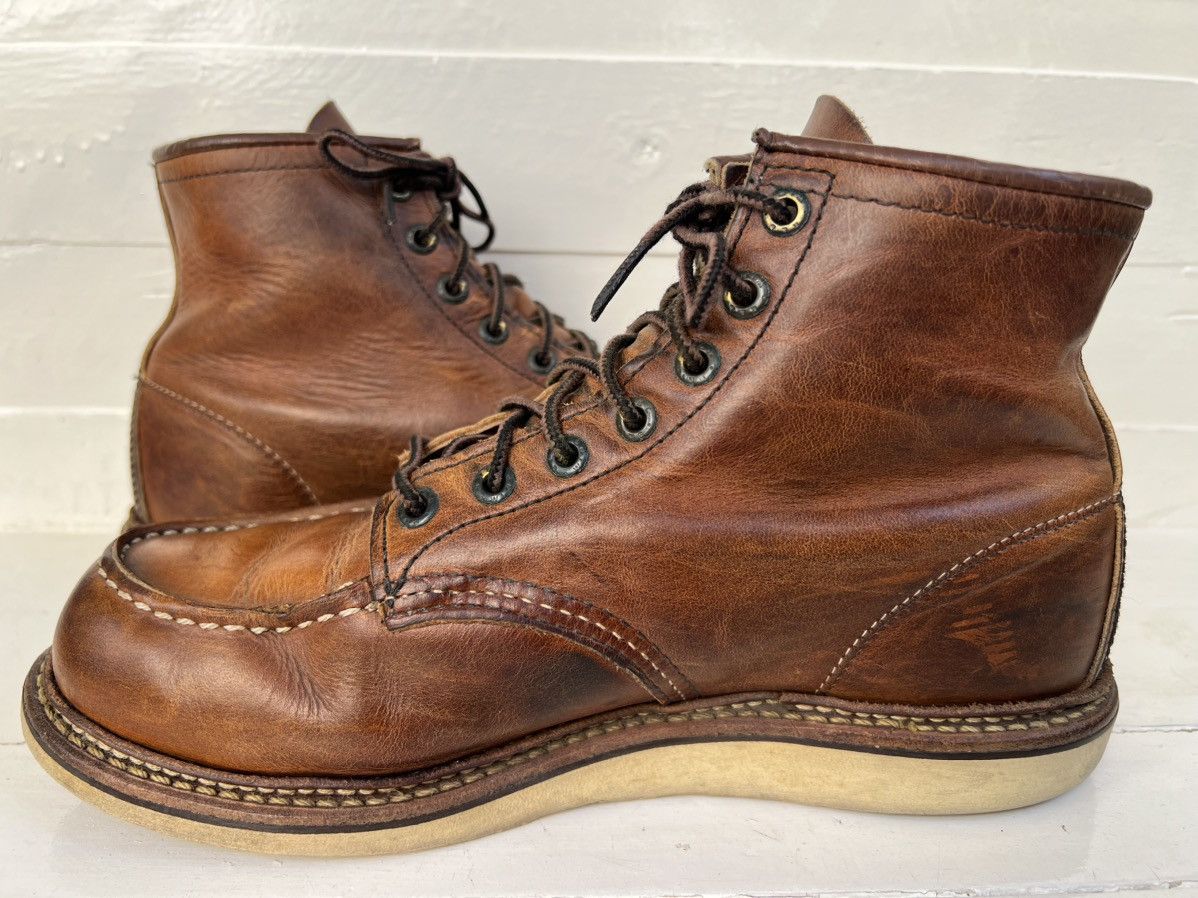 Red Wing Red Wing Heritage 1907 Men's Moc Boots Copper Rough & Tough Size US 8 / EU 41 - 9 Thumbnail