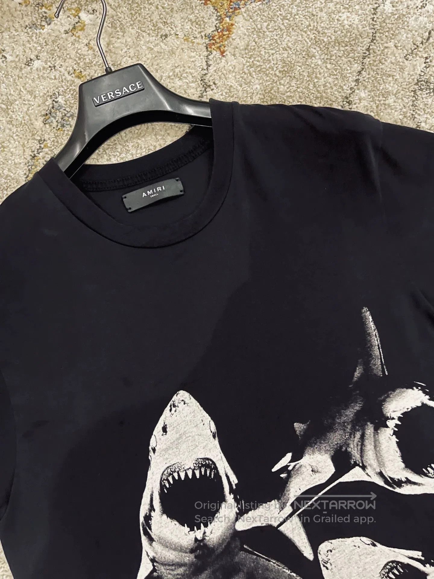 Amiri AMIRI Shark Graphic T. Size US M / EU 48-50 / 2 - 2 Thumbnail