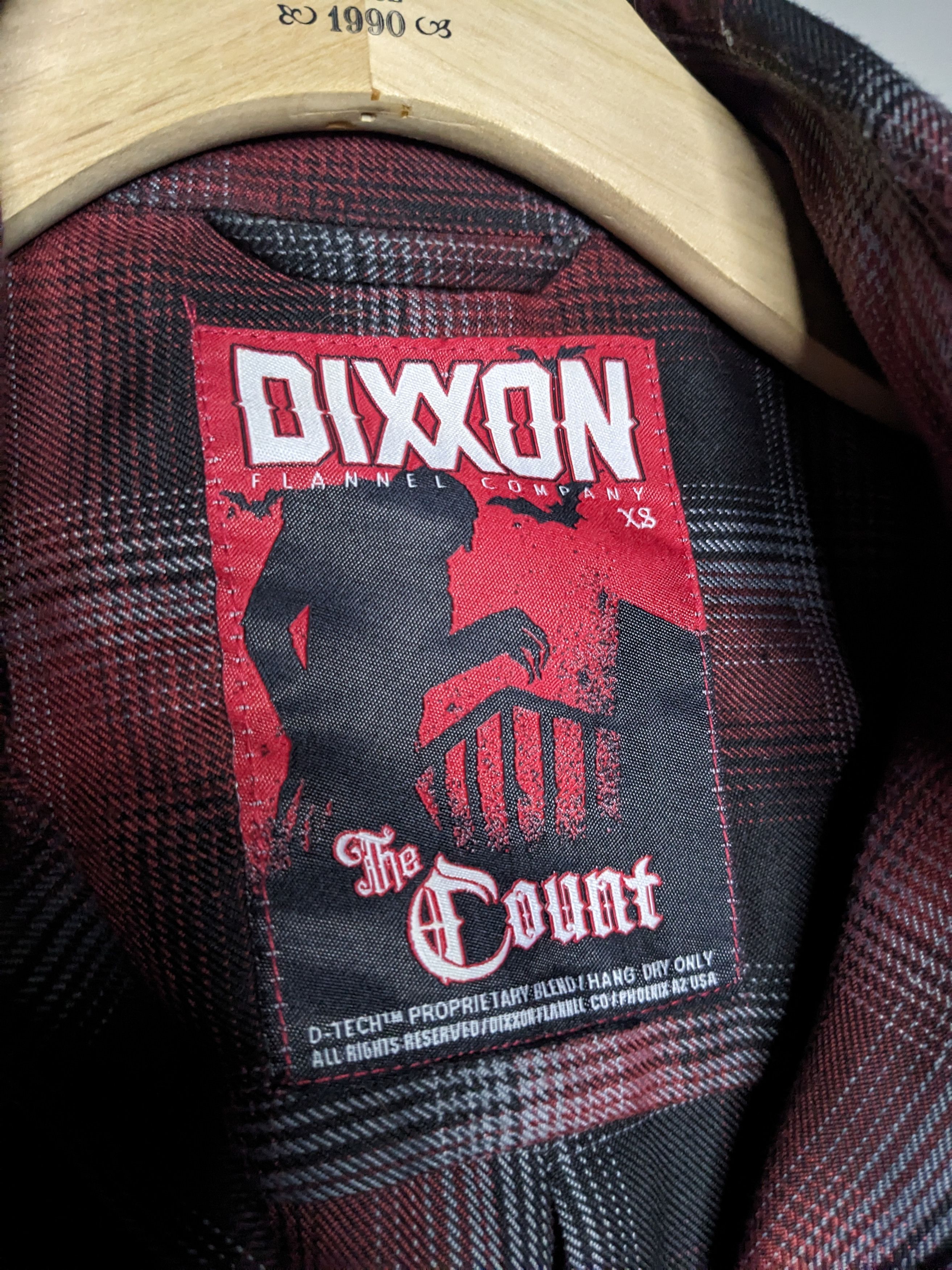 Dixxon Dixxon Flannel Plaid Pearl Snap Shirt The Count RARE Mens XS Size US XS / EU 42 / 0 - 10 Thumbnail
