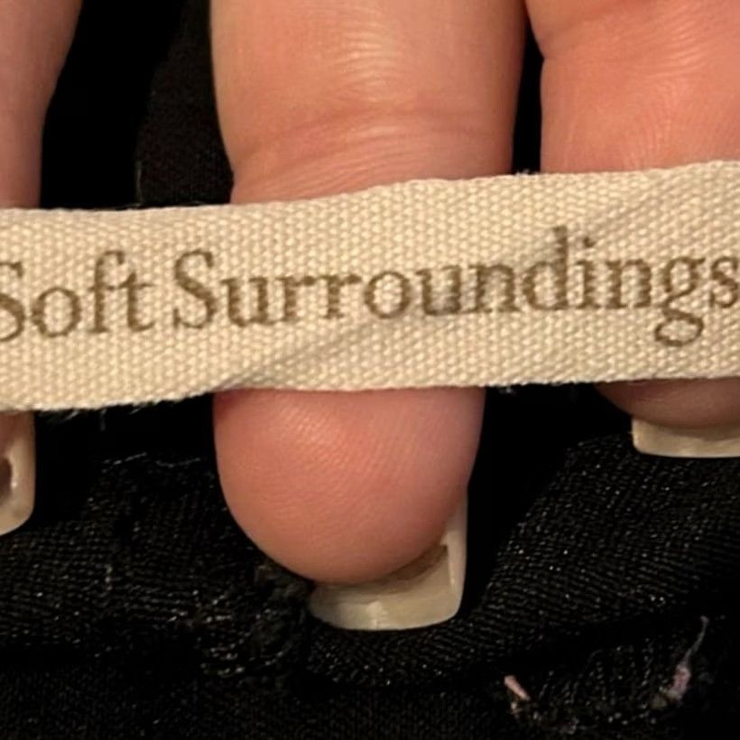 Soft Surroundings Soft Surroundings Womens Pants Black Pull On High Rise Jegging Stretch L Jegging Pants Womens Black High Rise Stretch Pull On L Size 30" / US 8 / IT 44 - 4 Thumbnail