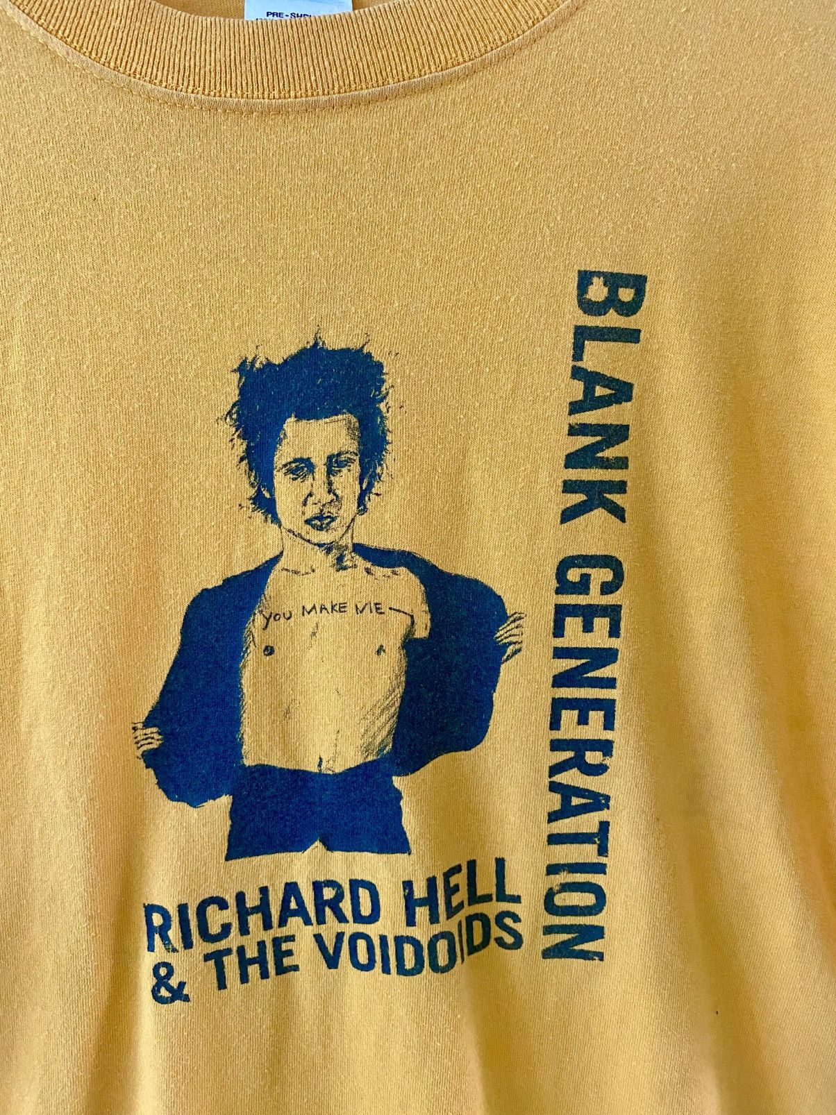 Anvil × Band Tees × Vintage Vintage Punk Richard Hell & Voidoids Size US M / EU 48-50 / 2 - 3 Thumbnail