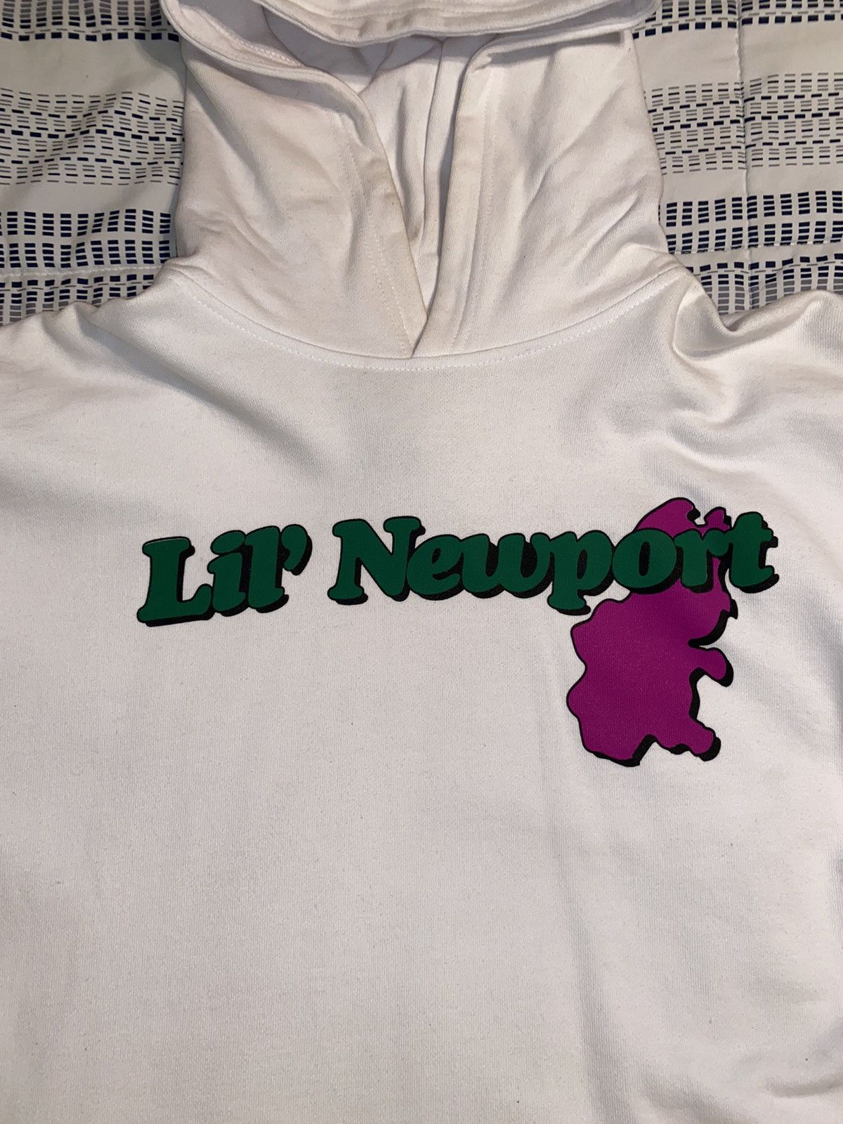 Vlone Vlone Lil Newport Asap Yams Hoodie Size US XXL / EU 58 / 5 - 2 Thumbnail