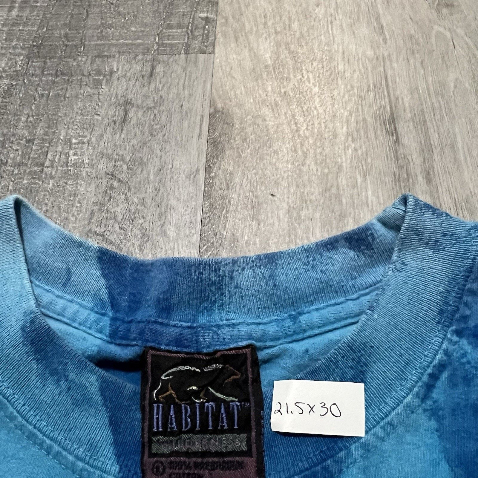 Habitat VTG Lake Powell Tie Dye Gecko Colorful Lizard Reptile Shirt Size US L / EU 52-54 / 3 - 4 Thumbnail