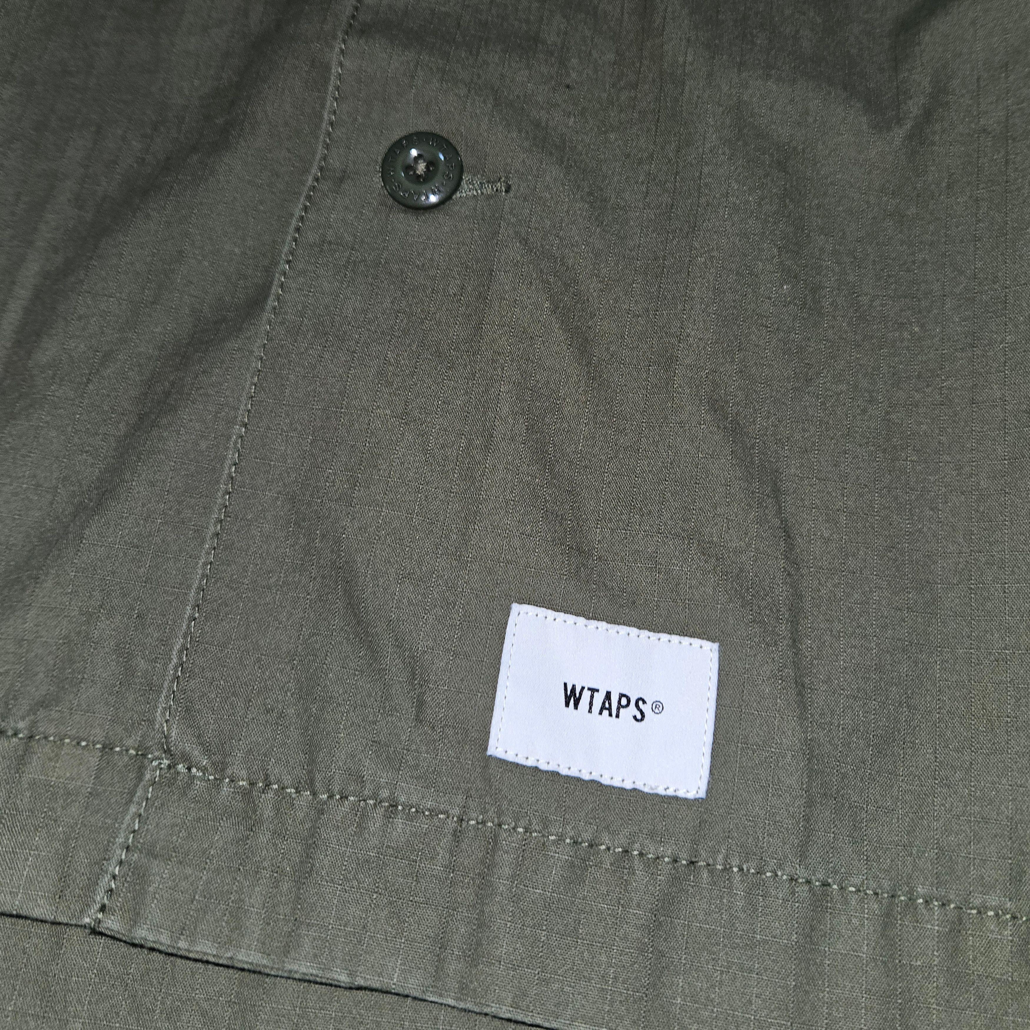 Wtaps WTAPS JAPAN BUDS LS RIPSTOP ARMY GREEN Size US S / EU 44-46 / 1 - 10 Thumbnail
