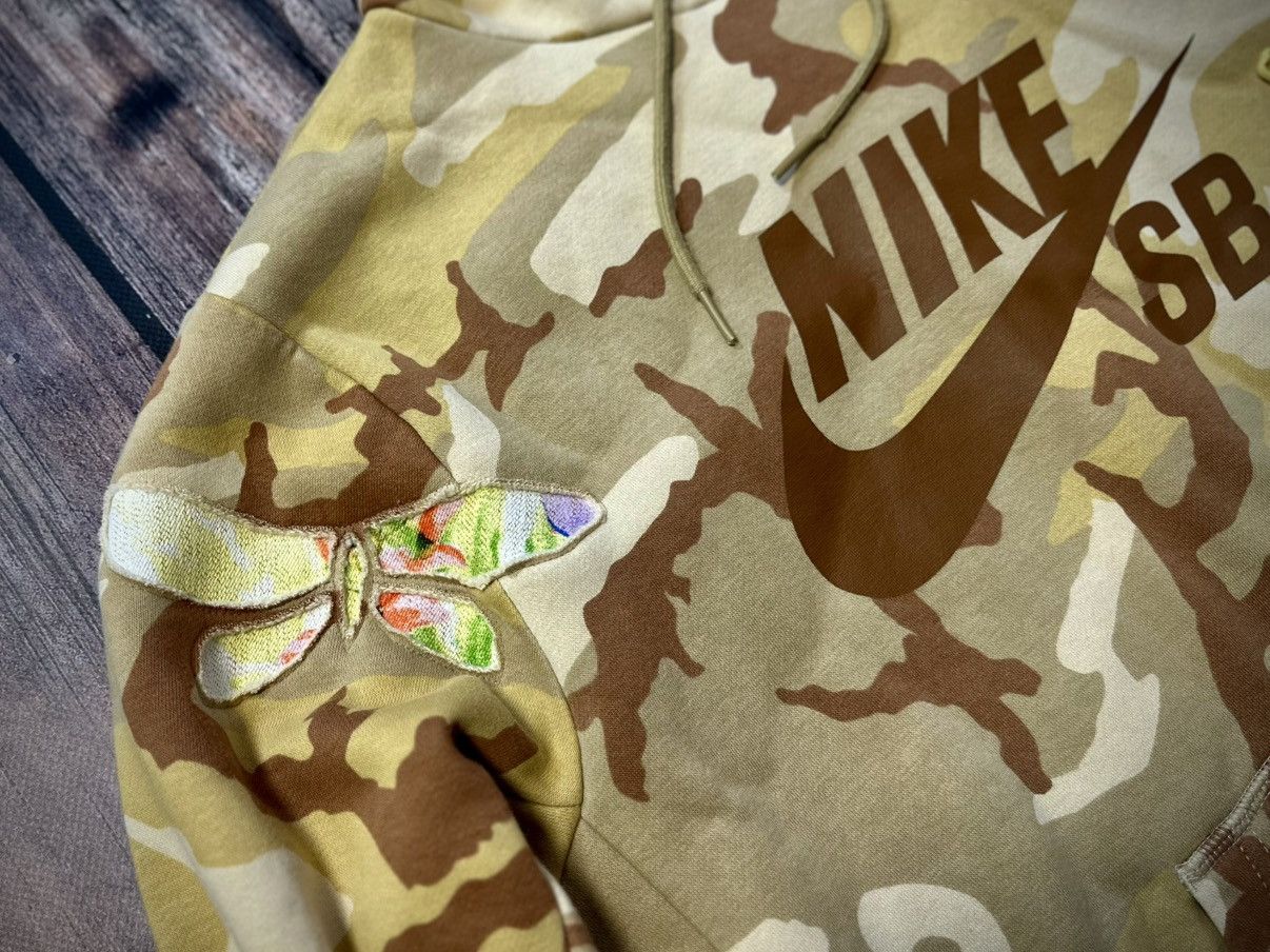 Nike Nike Custom Hoodie Vintage 90s Y2K Reworked Size US S / EU 44-46 / 1 - 4 Thumbnail