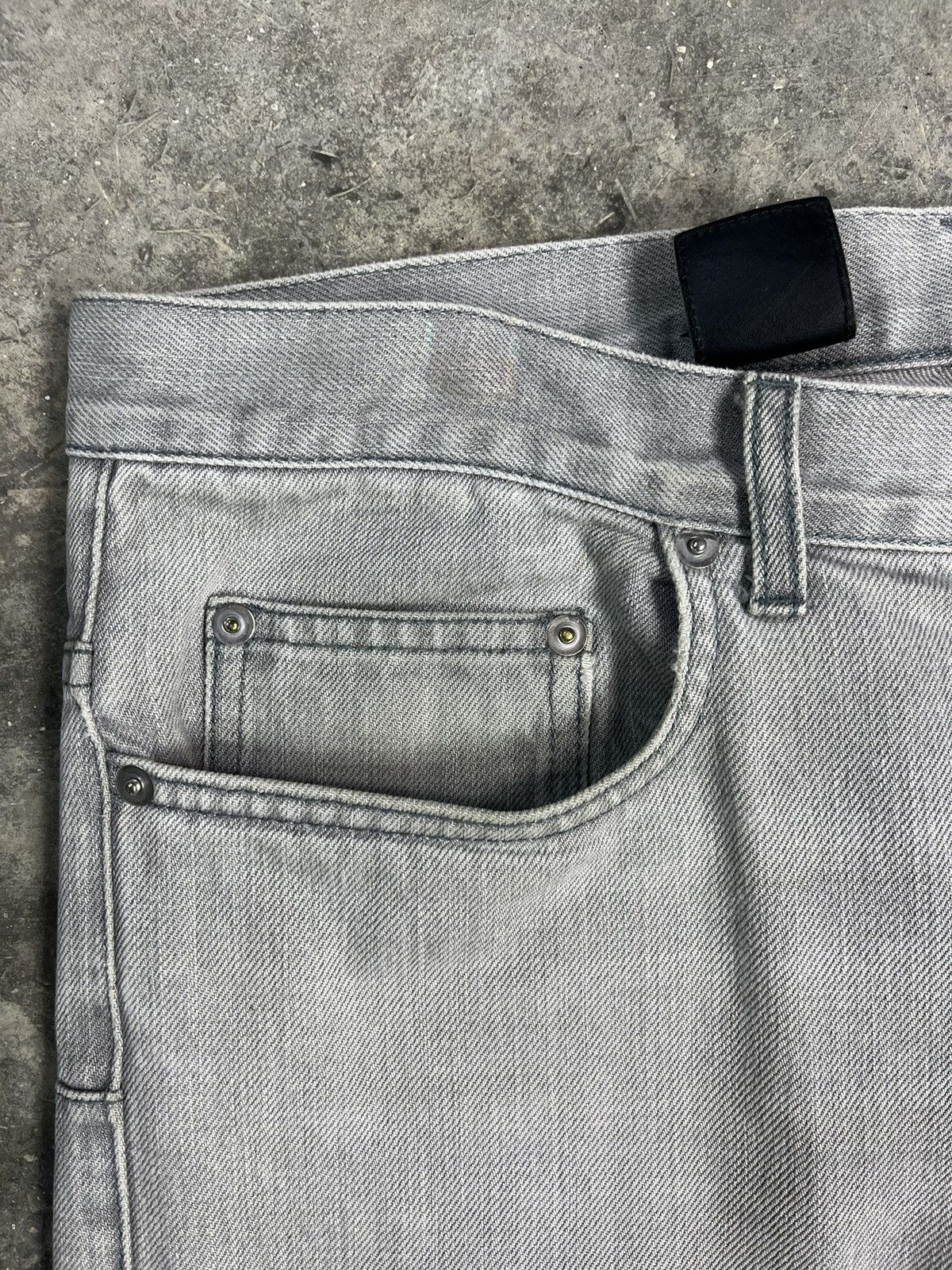 Dior Grey Dior denim jeans Size US 31 - 3 Thumbnail