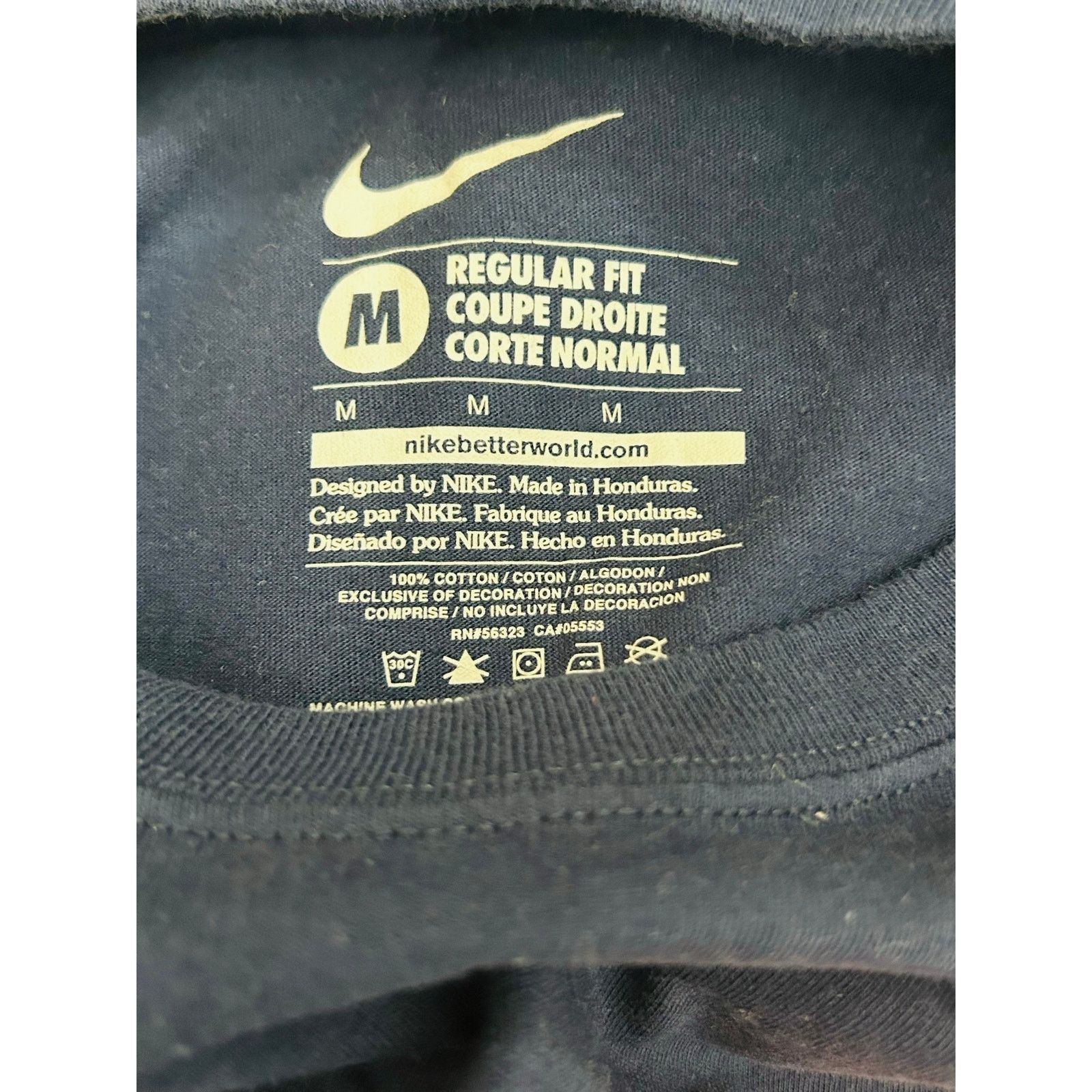 Nike Nike Cleveland Indians Graphic T-Shirt Navy Blue Medium Mens Size US M / EU 48-50 / 2 - 2 Thumbnail