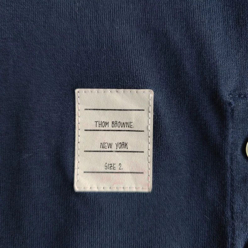 Thom Browne Thom Browne Blue and green round neck short sleeves Size US M / EU 48-50 / 2 - 5 Thumbnail