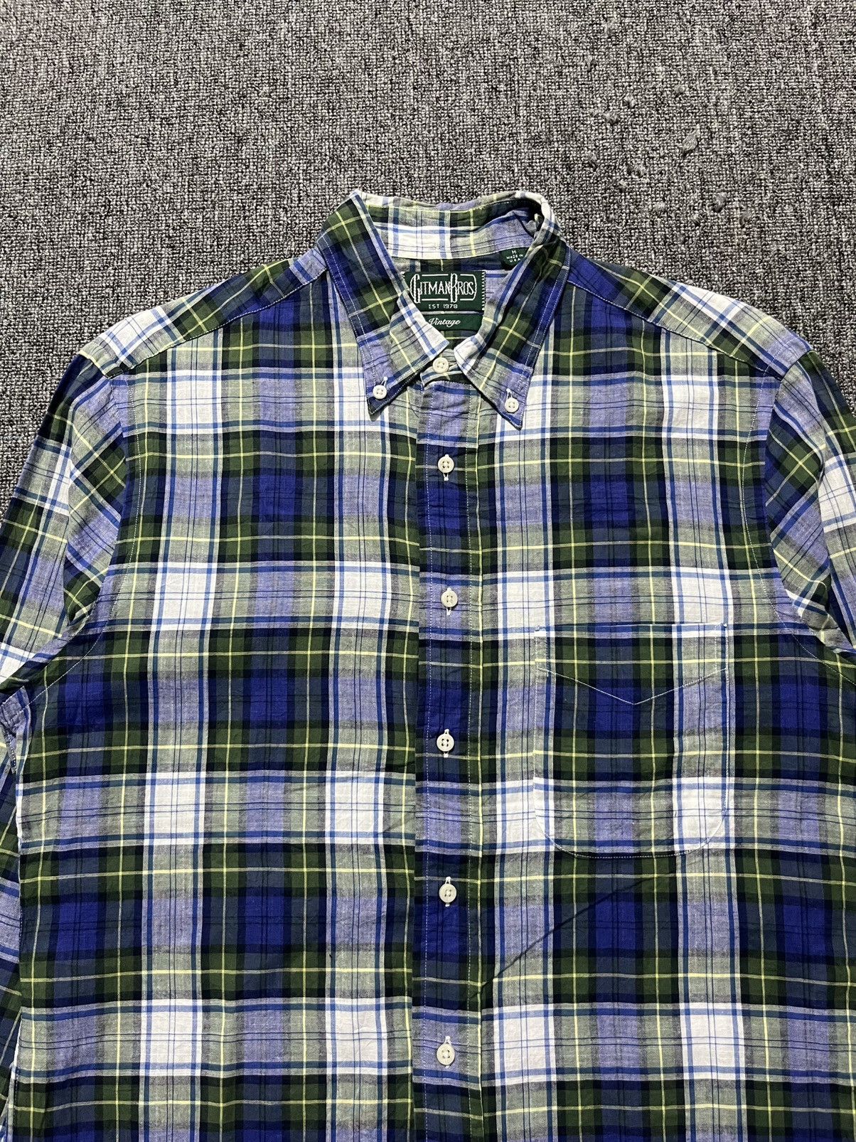 Gitman Bros. Vintage gitman bros vintage plaid shirt button Size US M / EU 48-50 / 2 - 1 Thumbnail