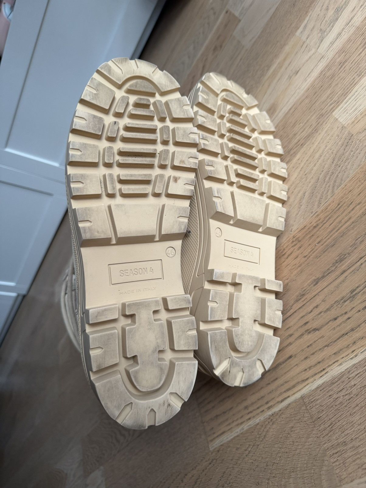 Yeezy Yeezy Season 4 Combat Boots Sand Size US 13 / EU 46 - 5 Thumbnail