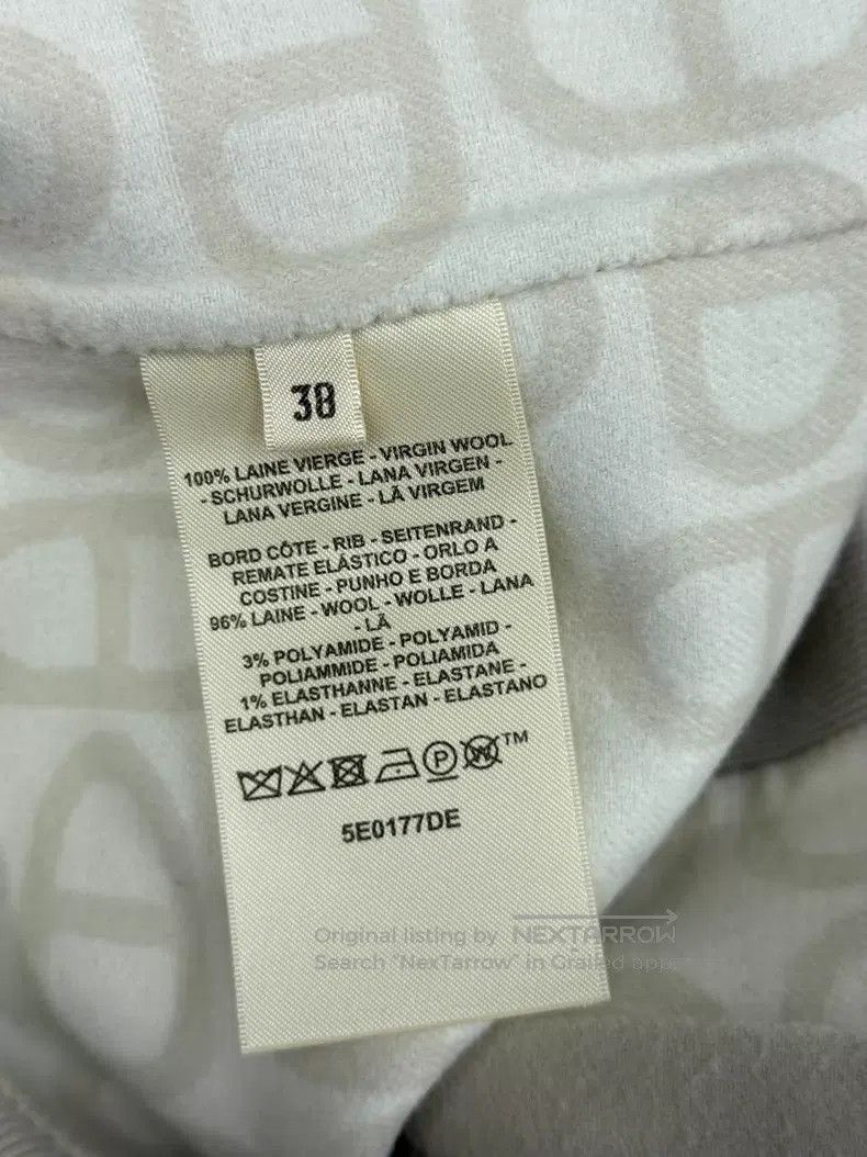 Hermes Hermes 25 Spring/Summer Grey Beige Lined Full Pig Nose Log Size XS / US 0-2 / IT 36-38 - 5 Thumbnail