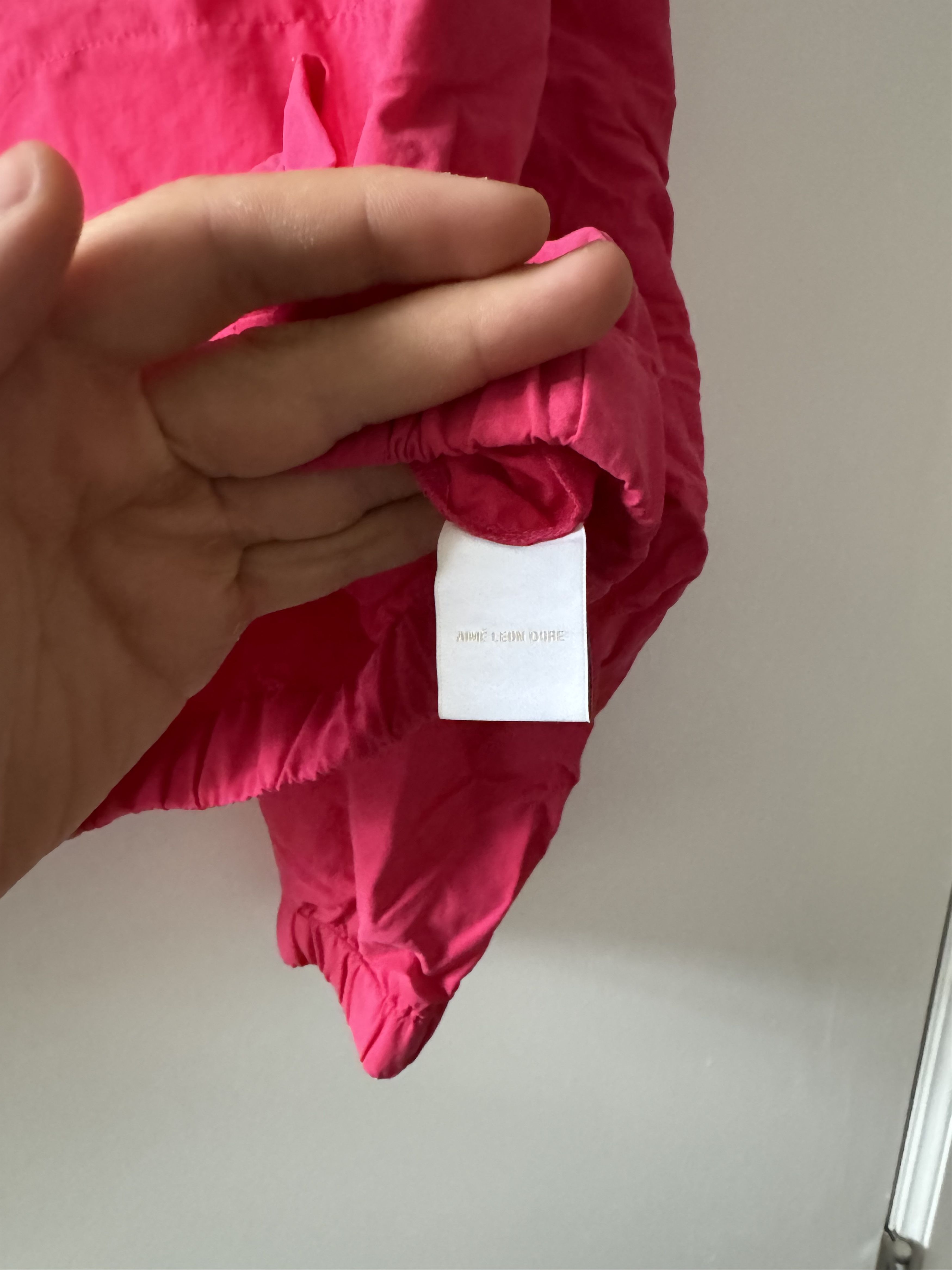 Aime Leon Dore Fuschia Track Jacket Size US XL / EU 56 / 4 - 4 Thumbnail