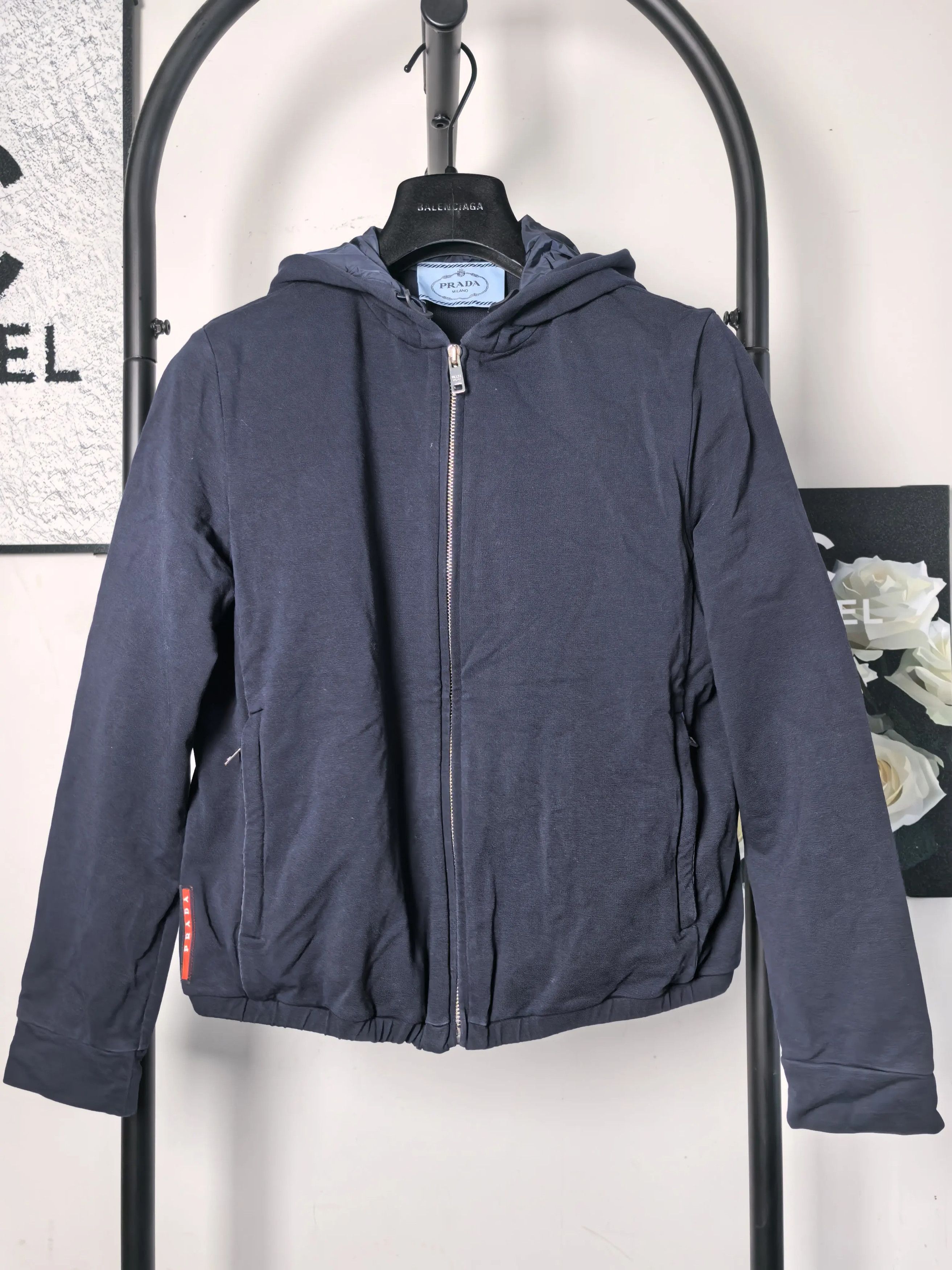 Prada Prada Retro White Light Jacket m Men Size US M / EU 48-50 / 2 - 1 Thumbnail
