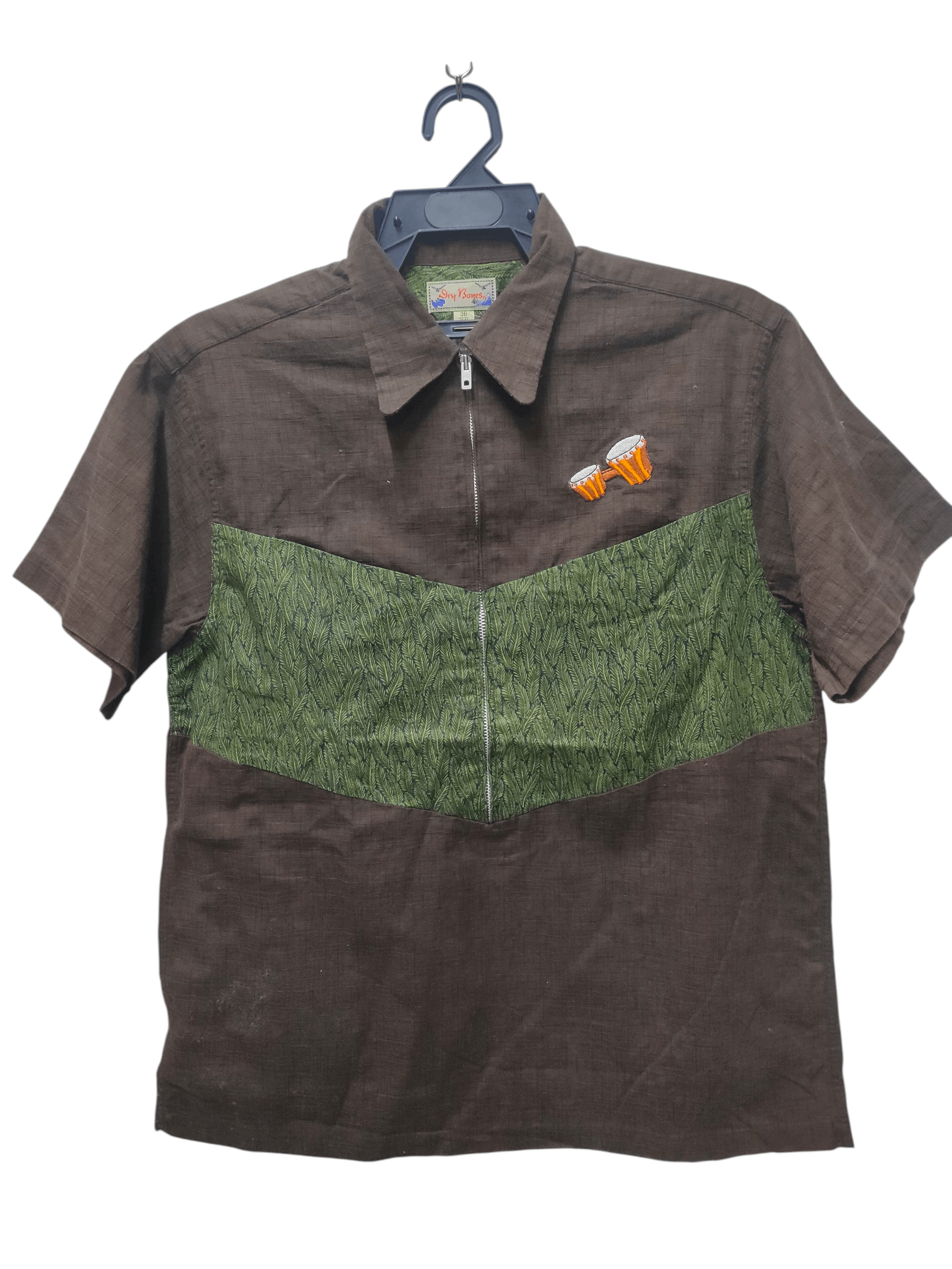 Dry Bones Dry bones zipper shirt Size US S / EU 44-46 / 1 - 1 Thumbnail