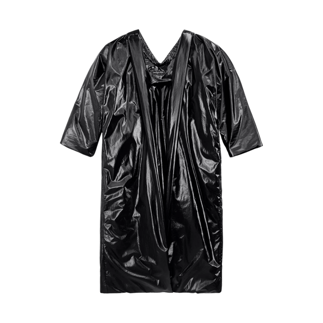 Balenciaga o1tr1nto0326 Swing CB Coat in Black Size US L / EU 52-54 / 3 - 1 Thumbnail