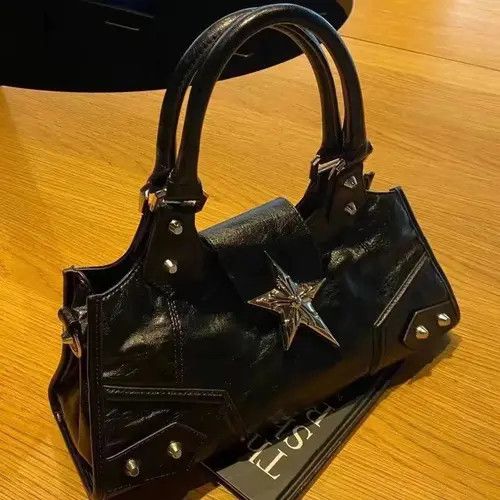 Japanese Brand Fukuoka x Akira Gothic Star Black Hand Bag Size ONE SIZE - 8 Thumbnail