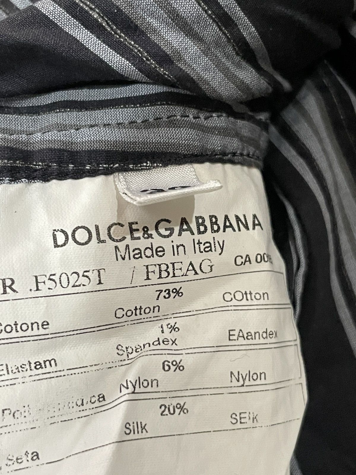 Dolce & Gabbana Dolce &Gabbana Button Shirt Size XS / US 0-2 / IT 36-38 - 6 Thumbnail