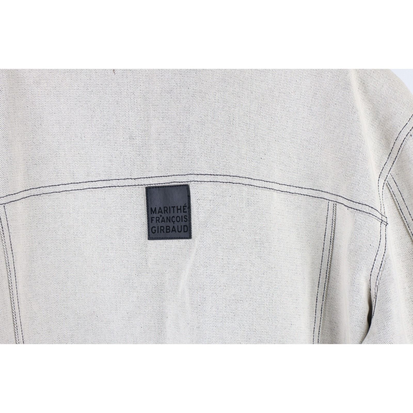 Marithe + Francois Girbaud × Vintage NOS Vintage 90s Marithe Francois Girbaud Denim Jean Jacket Size US L / EU 52-54 / 3 - 12 Thumbnail