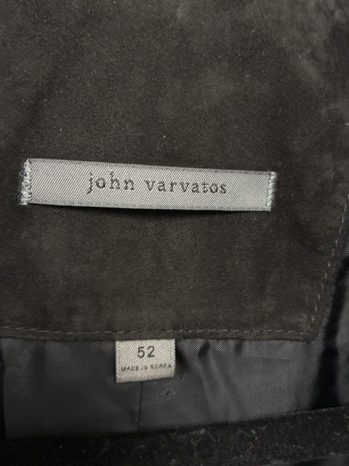 John Varvatos $2298 Woodward Multibutton Suede Jacket EU 52 USA 42 Size US L / EU 52-54 / 3 - 12 Thumbnail