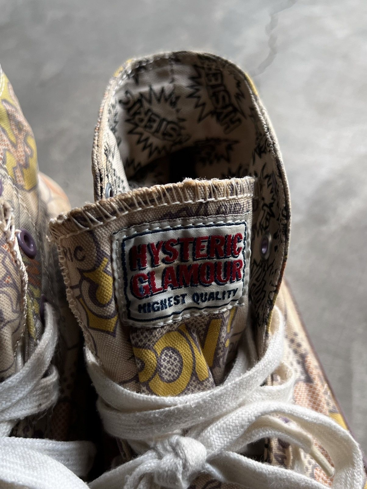 Hysteric Glamour Hysteric Glamour Comic Sneakers Size US 8.5 / EU 41-42 - 2 Thumbnail