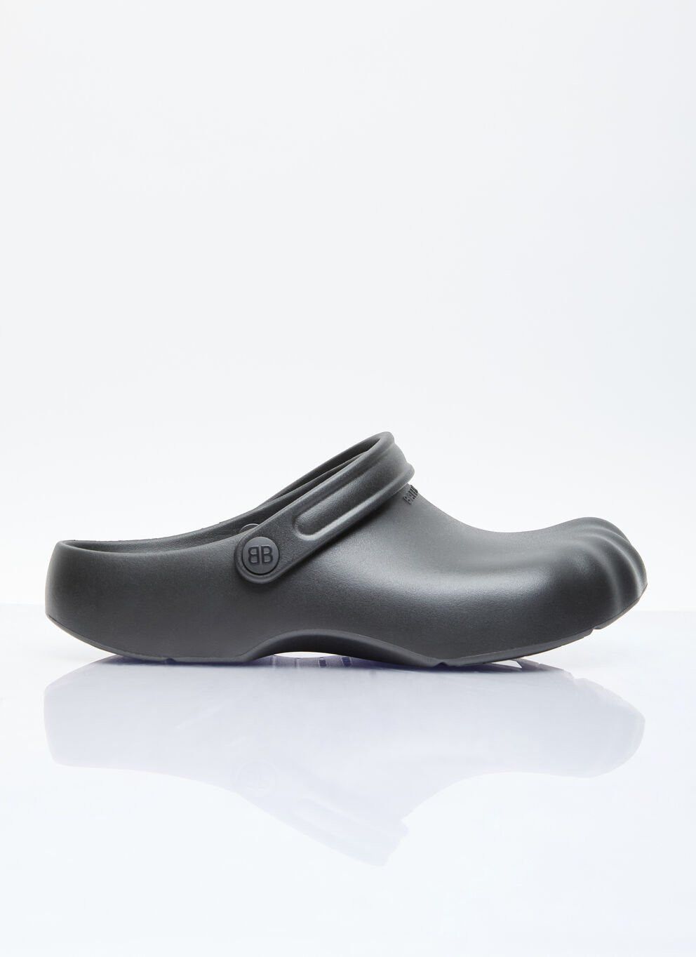 image of Balenciaga Sunday Moulded Mule Shoess Shoes in Black, Men's (Size 12)