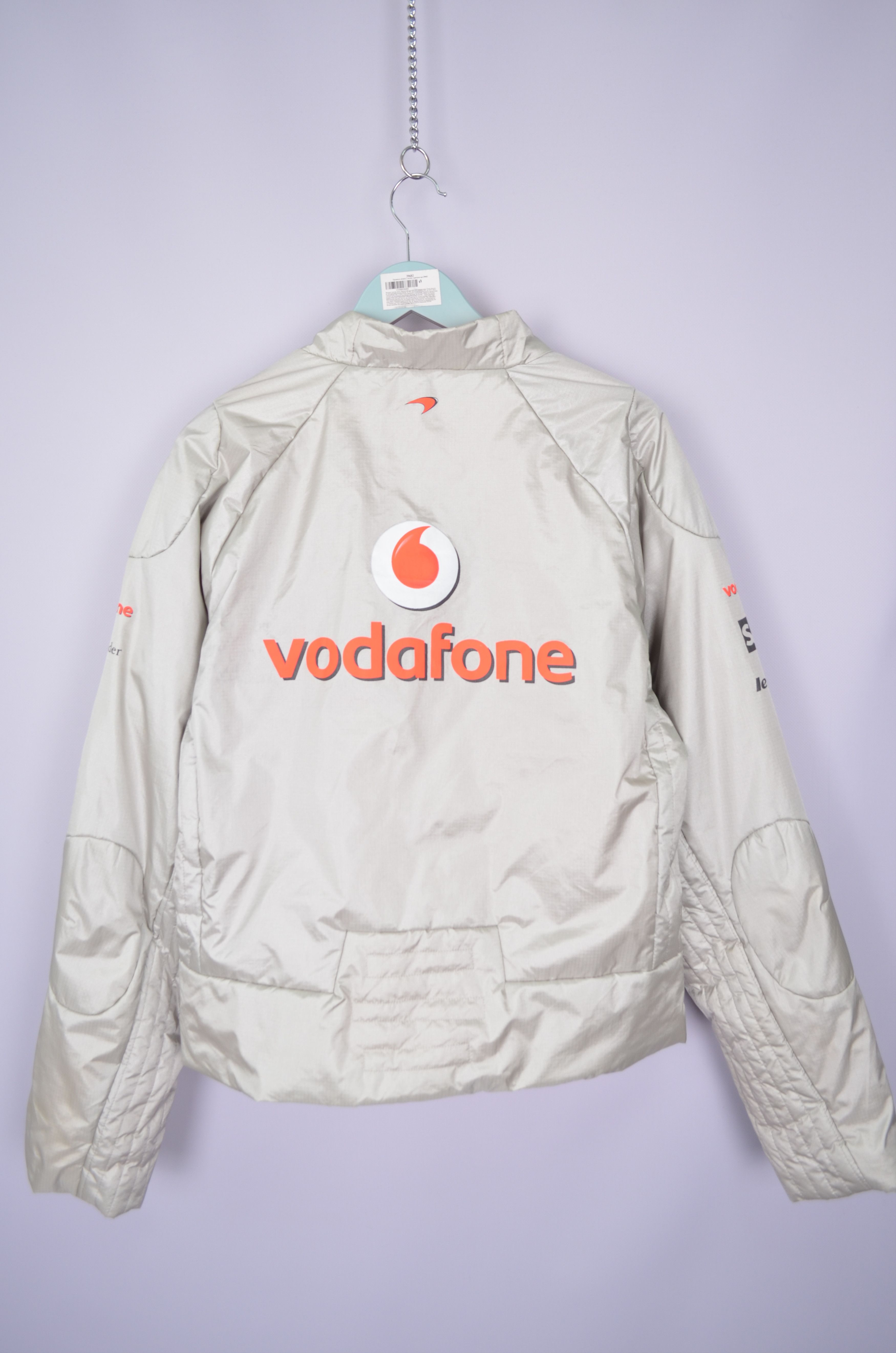 Malcolm McLaren × Mercedes-Benz Vodafone McLaren Mercedes Grey Metallic Jacket Size M Size M / US 6-8 / IT 42-44 - 7 Thumbnail