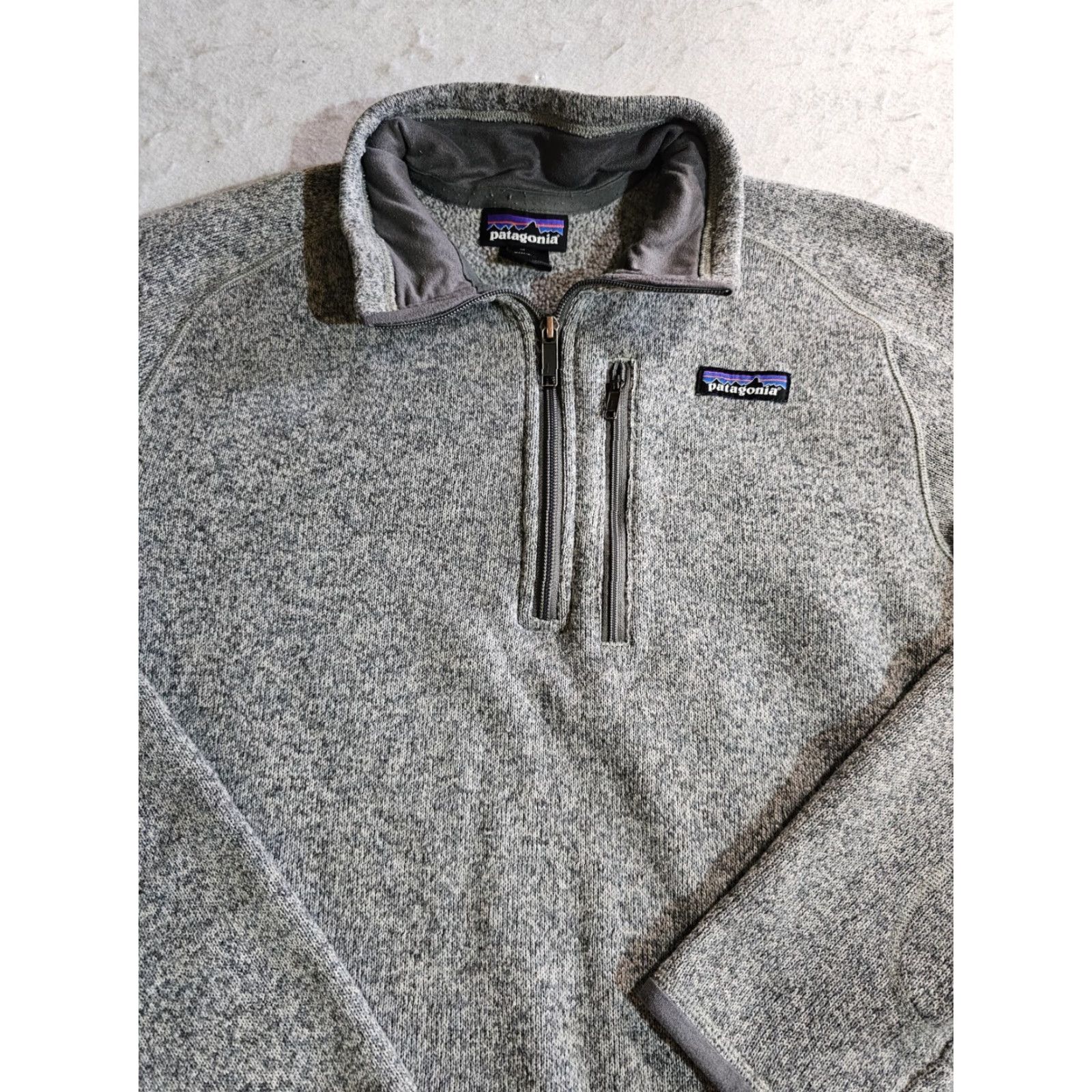 Patagonia Patagonia Better Sweater 1/4 Zip Pullover Fleece Womens M Gray Pullover Activewear Regular Long Sleeve Outdoor Size M / US 6-8 / IT 42-44 - 6 Thumbnail
