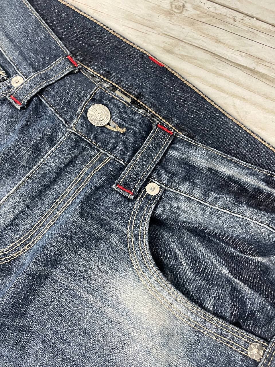 True Religion Vintage True Religion Baggy Straight Denim Jeans Japan Y2K Size US 31 - 9 Thumbnail