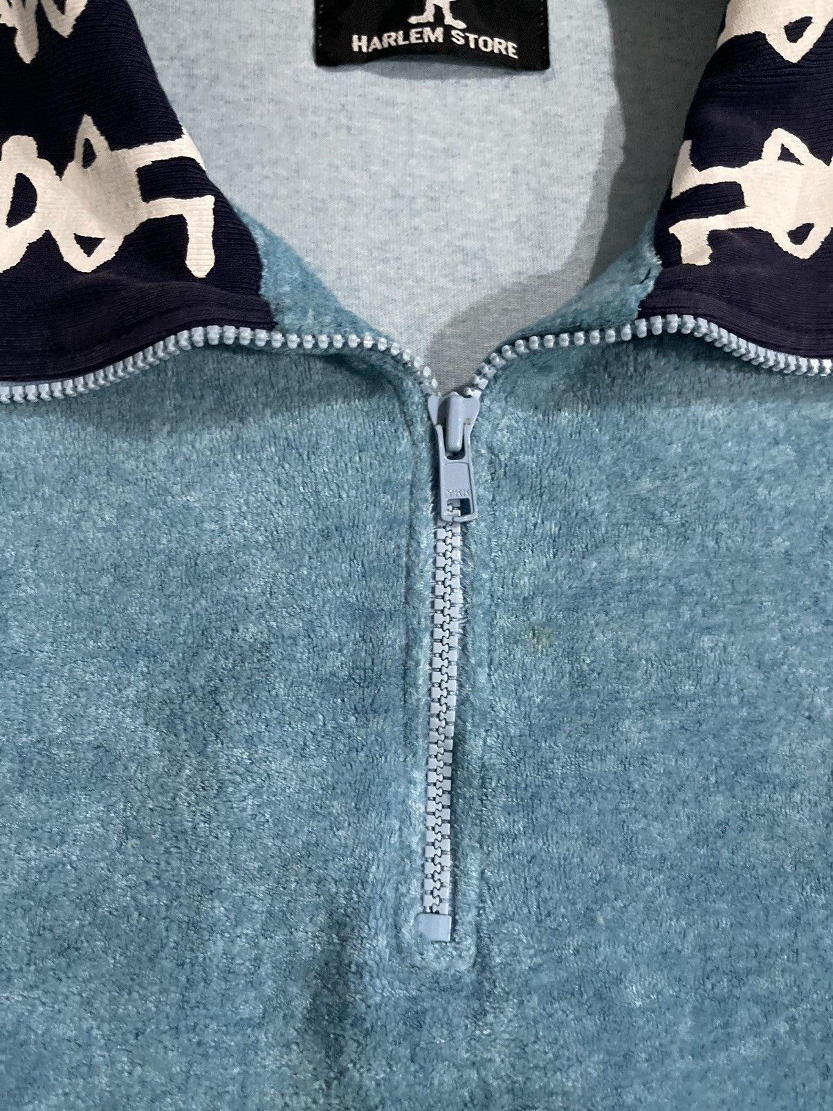 Japanese Brand Vintage Harlem Store Half Zipper Collar Jacket Size US XL / EU 56 / 4 - 8 Thumbnail
