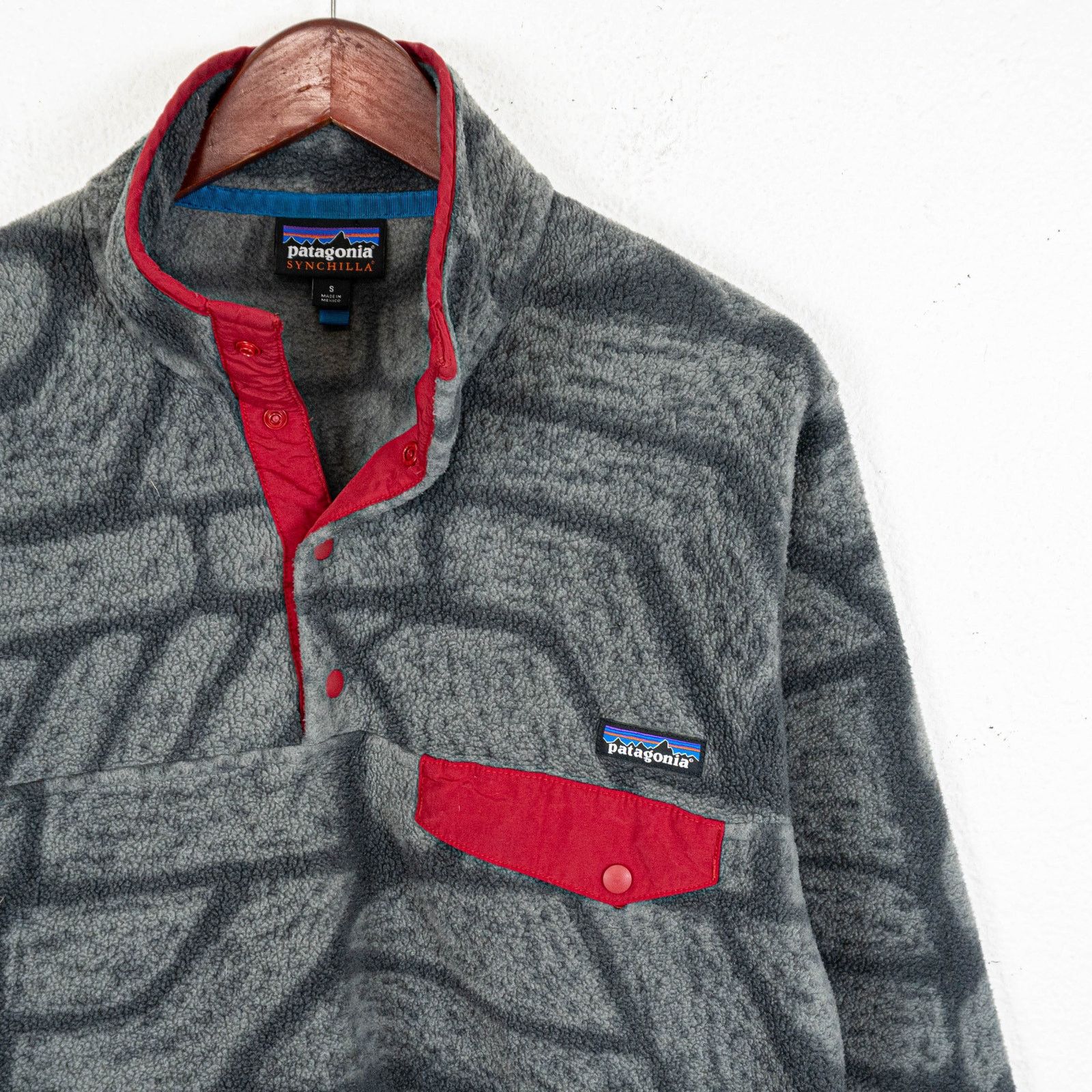 Patagonia Patagonia Synchilla Snap-T Fleece Pullover Jacket Aztec Size US S / EU 44-46 / 1 - 7 Thumbnail