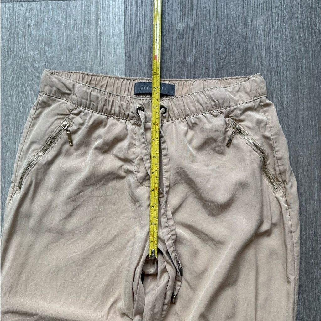 The Unbranded Brand Suzy Shier Tan Trousers Size 28" / US 6 / IT 42 - 6 Thumbnail