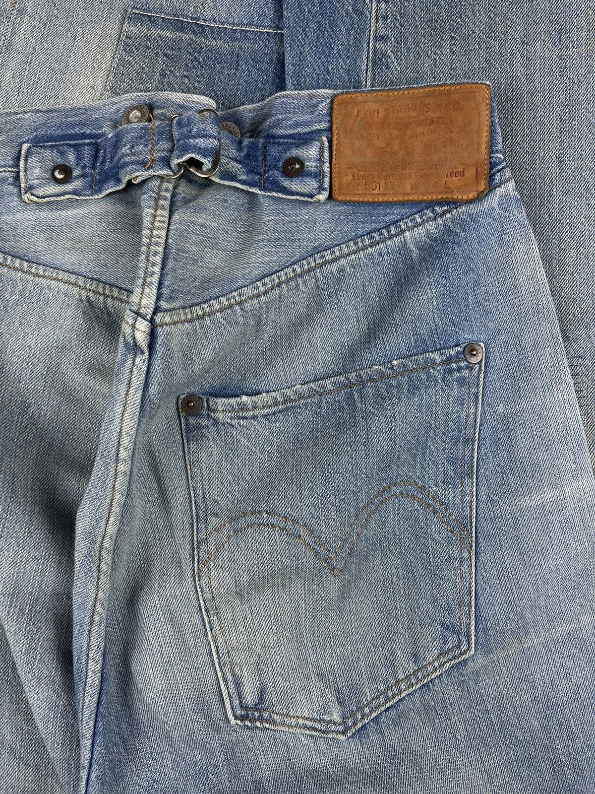 Levi's × Levi's Vintage Clothing Big E Levi’s engineered cinch waist button jeans rare 24w Size 24" / US 00 / IT 34 - 4 Thumbnail