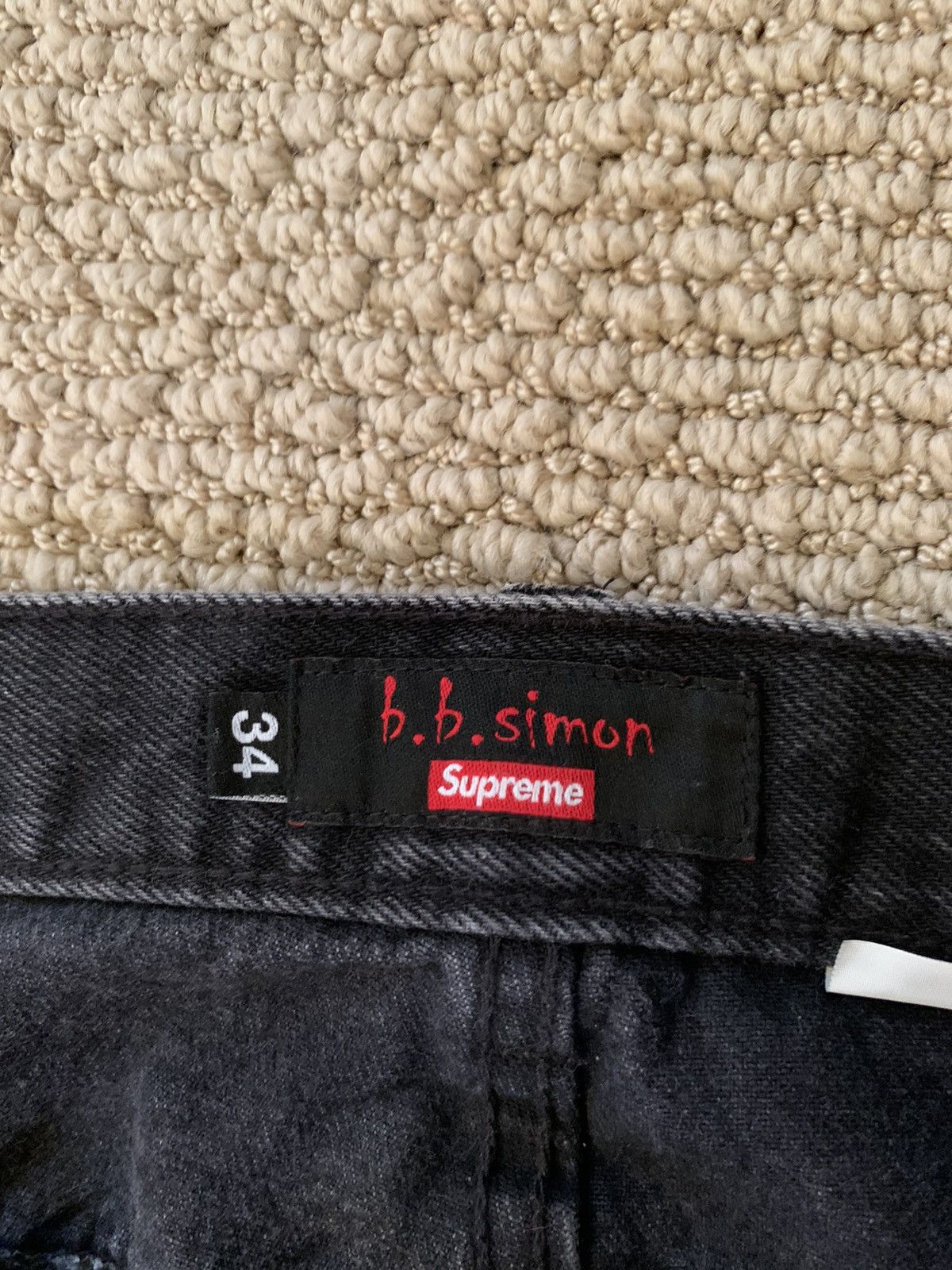 B.B. Simon × Supreme SUPREME X BB SIMON Size US 34 / EU 50 - 2 Thumbnail