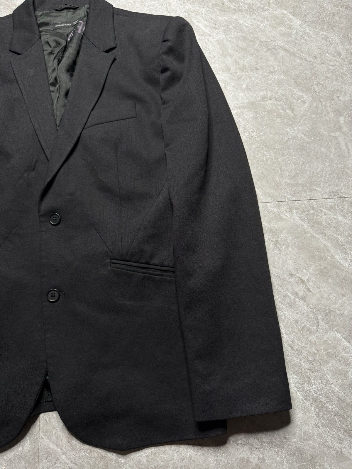 Alexander McQueen Archival Alexander Mcqueen Panelled Blazer Size 52R - 2 Thumbnail
