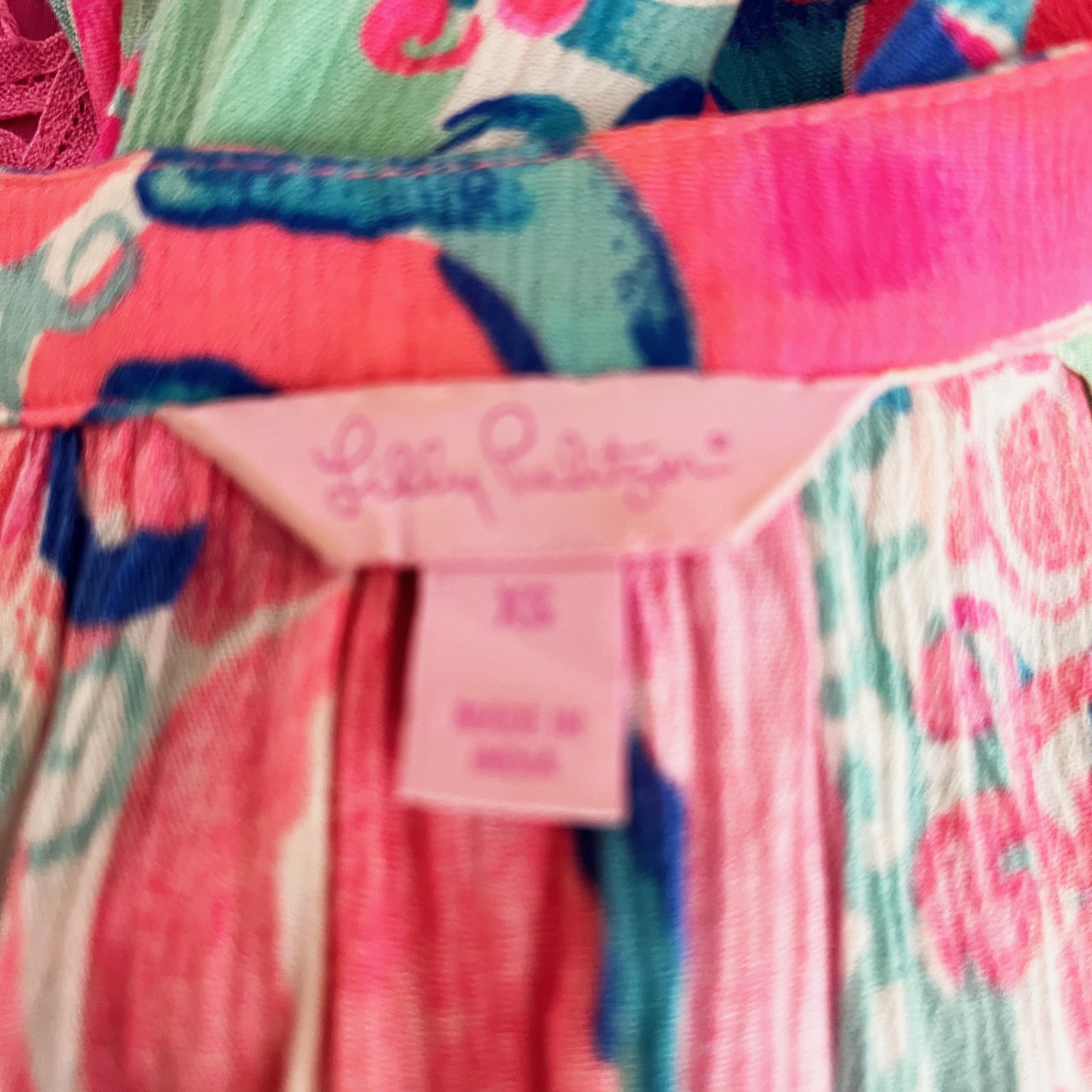 Lilly Pulitzer Lilly Pulitzer Roxi Sleeveless Tassel Size XS / US 0-2 / IT 36-38 - 2 Thumbnail