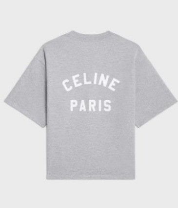 Celine o1bcso1str0126 2Y60E450I T-Shirt in Grey Melange Size XS / US 0-2 / IT 36-38 - 1 Preview