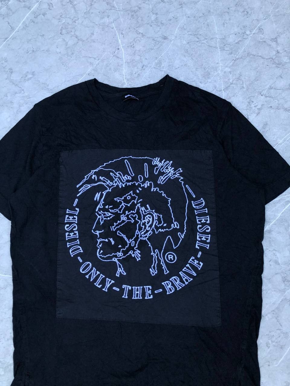 Diesel × Vintage Diesel 'ONLY THE BRAVE' t shirt Size US M / EU 48-50 / 2 - 2 Thumbnail