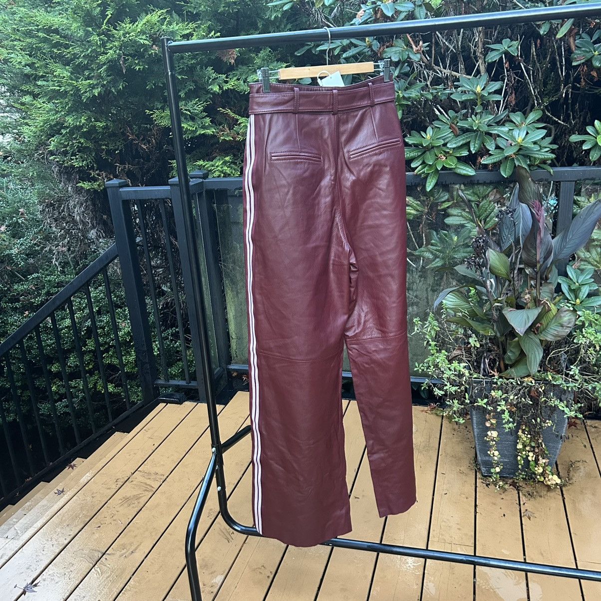 Hugo Boss Hugo Boss Runway Exclusive leather trousers Size 30" / US 8 / IT 44 - 7 Thumbnail