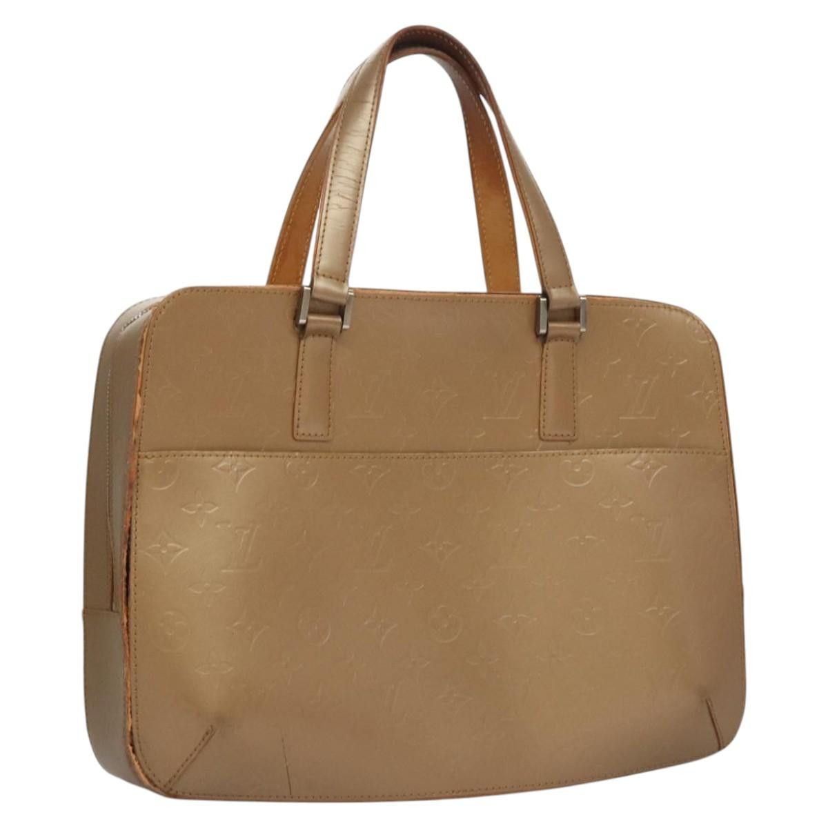 Louis Vuitton LOUIS VUITTON Monogram Mat Malden Hand Bag Amble M55137 Size ONE SIZE - 1 Thumbnail