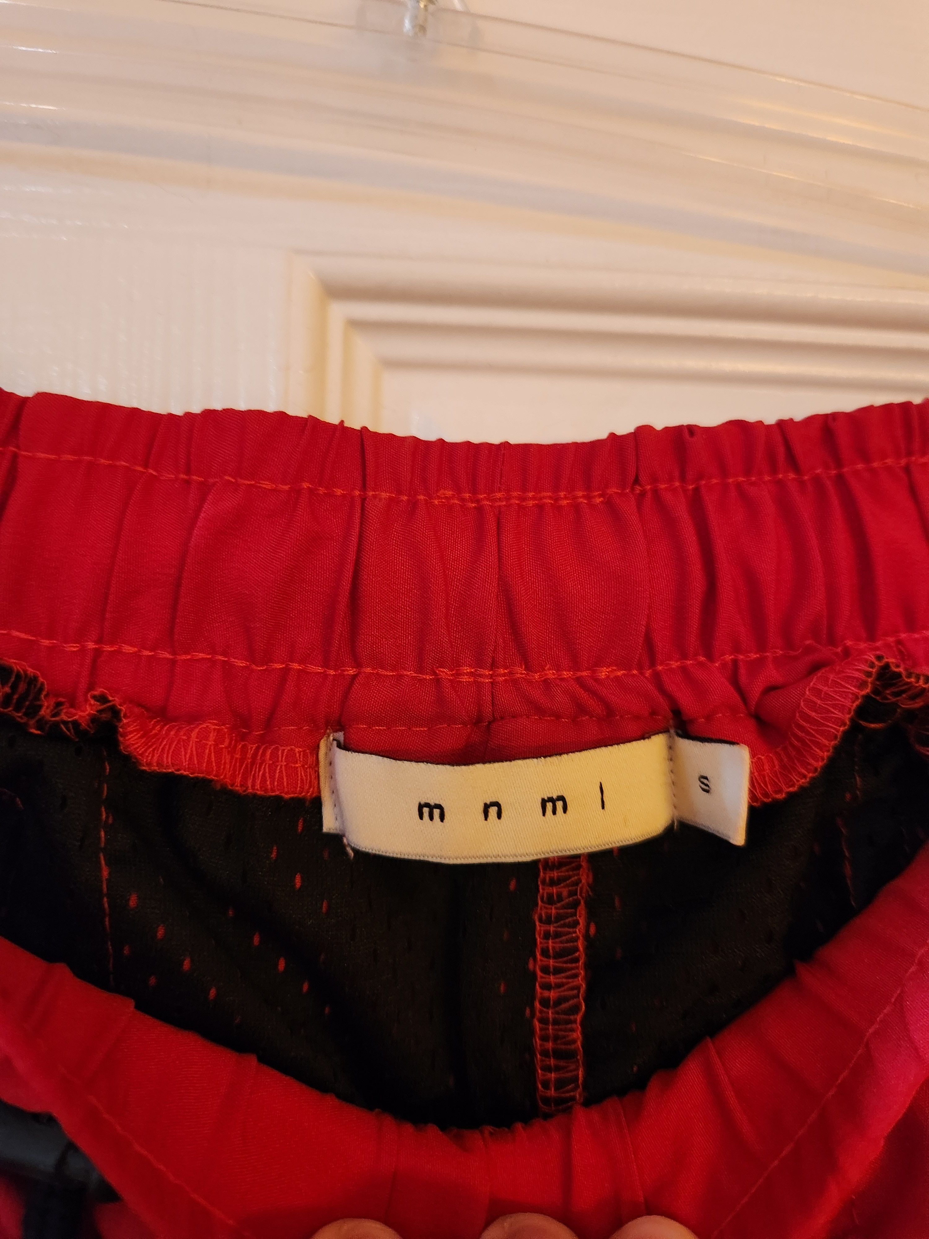 MNML MNML Red bunjee pants Size US 30 / EU 46 - 1 Thumbnail