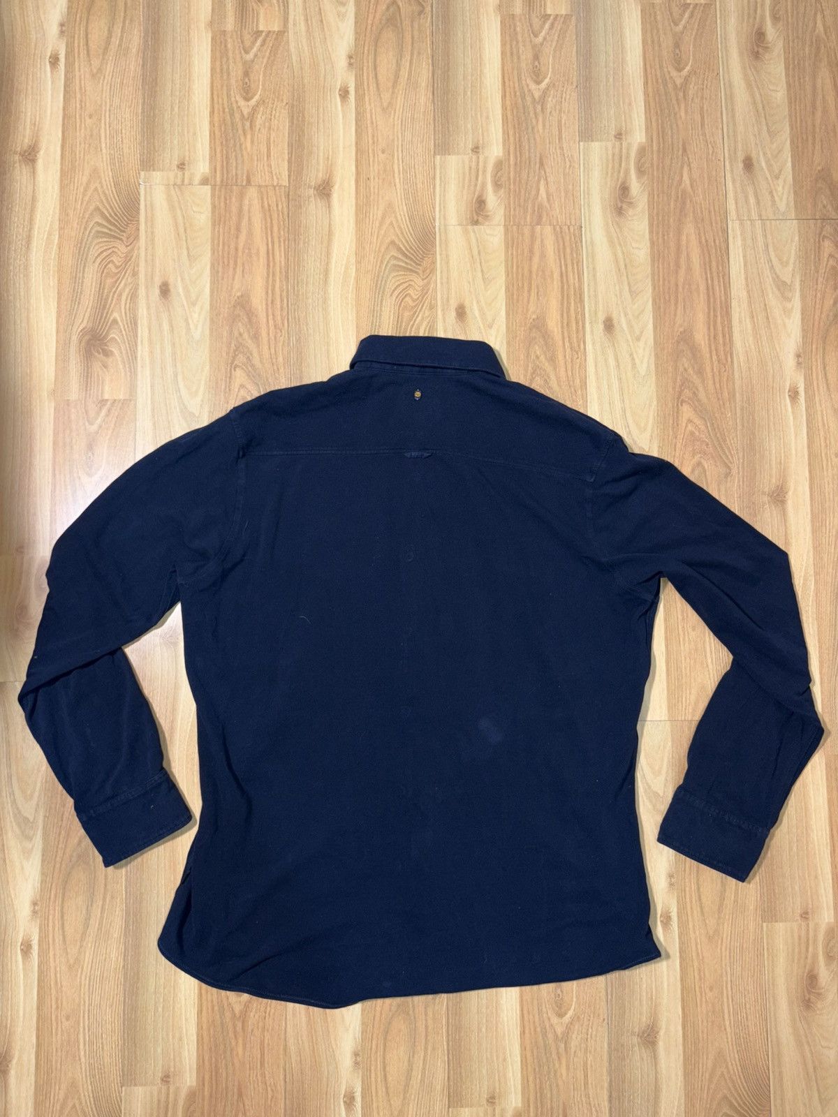 Japanese Brand PME Legend "American Classic" Knit Button-Down Shirt Size US XL / EU 56 / 4 - 2 Thumbnail