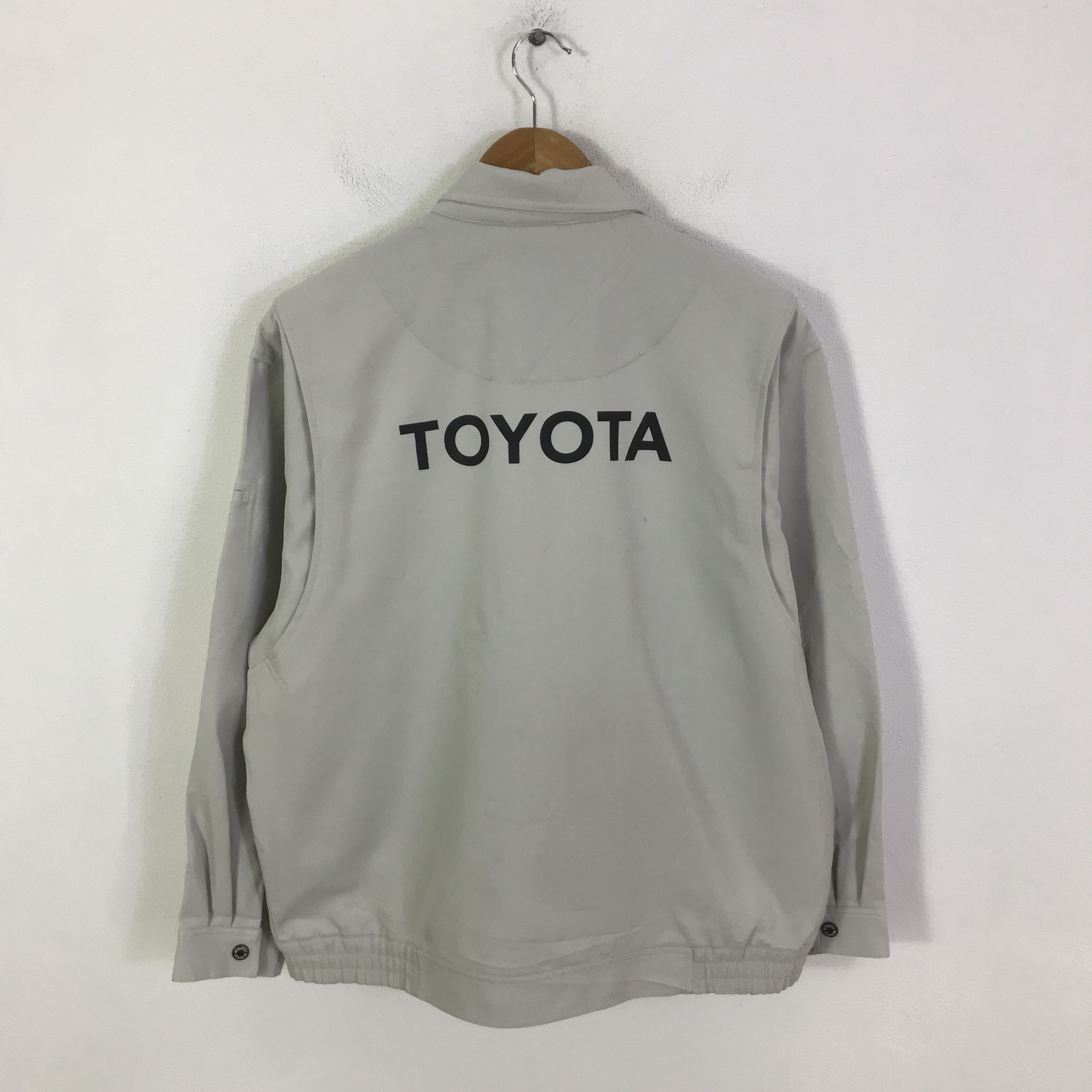 Japanese Brand Vtg toyota racing motorsport custom jacket K124B17 Size US L / EU 52-54 / 3 - 1 Thumbnail
