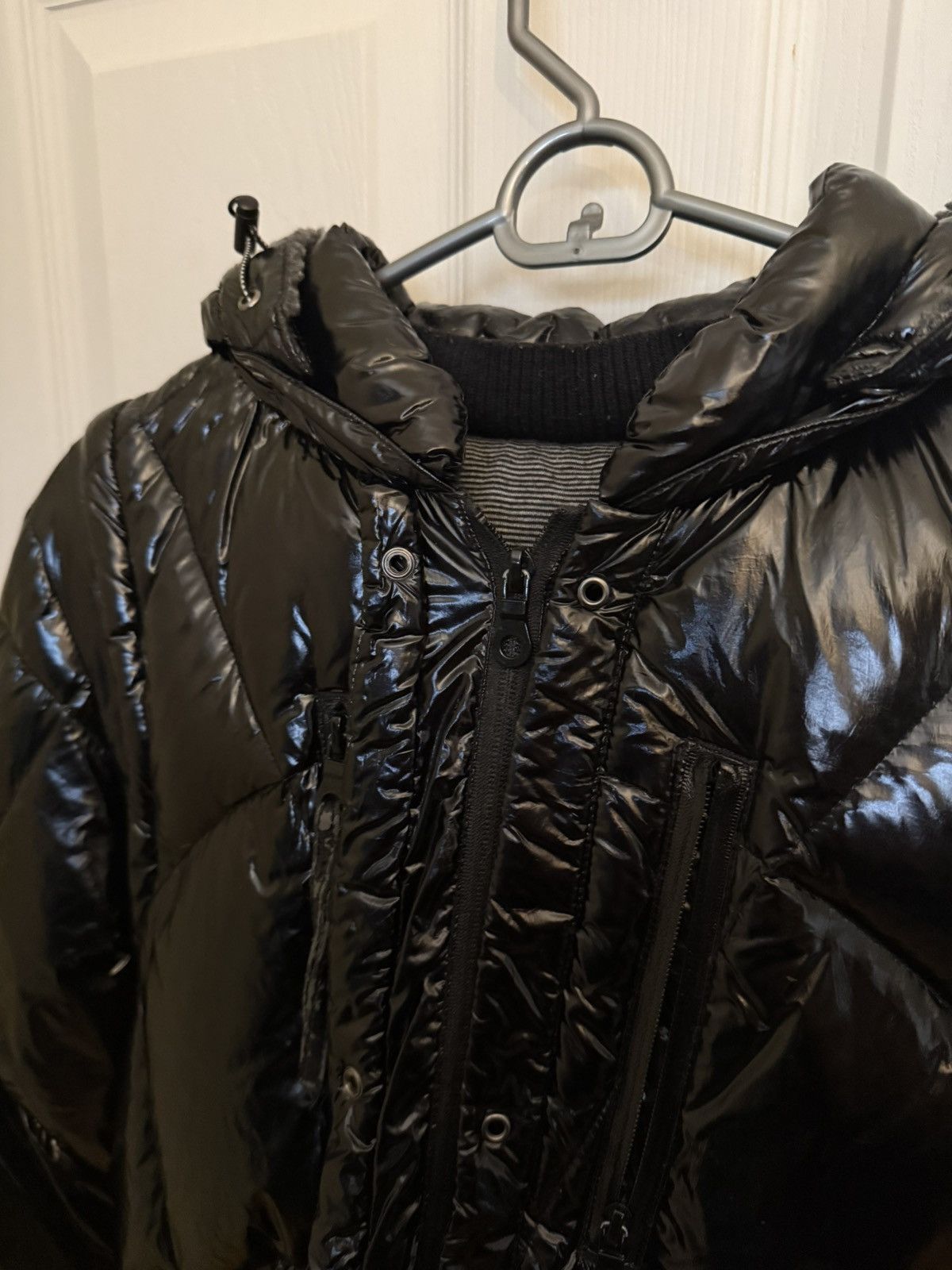 PPFM PPFM Black Deconstructible Puffer Down Jacket Zipper Size US M / EU 48-50 / 2 - 3 Thumbnail