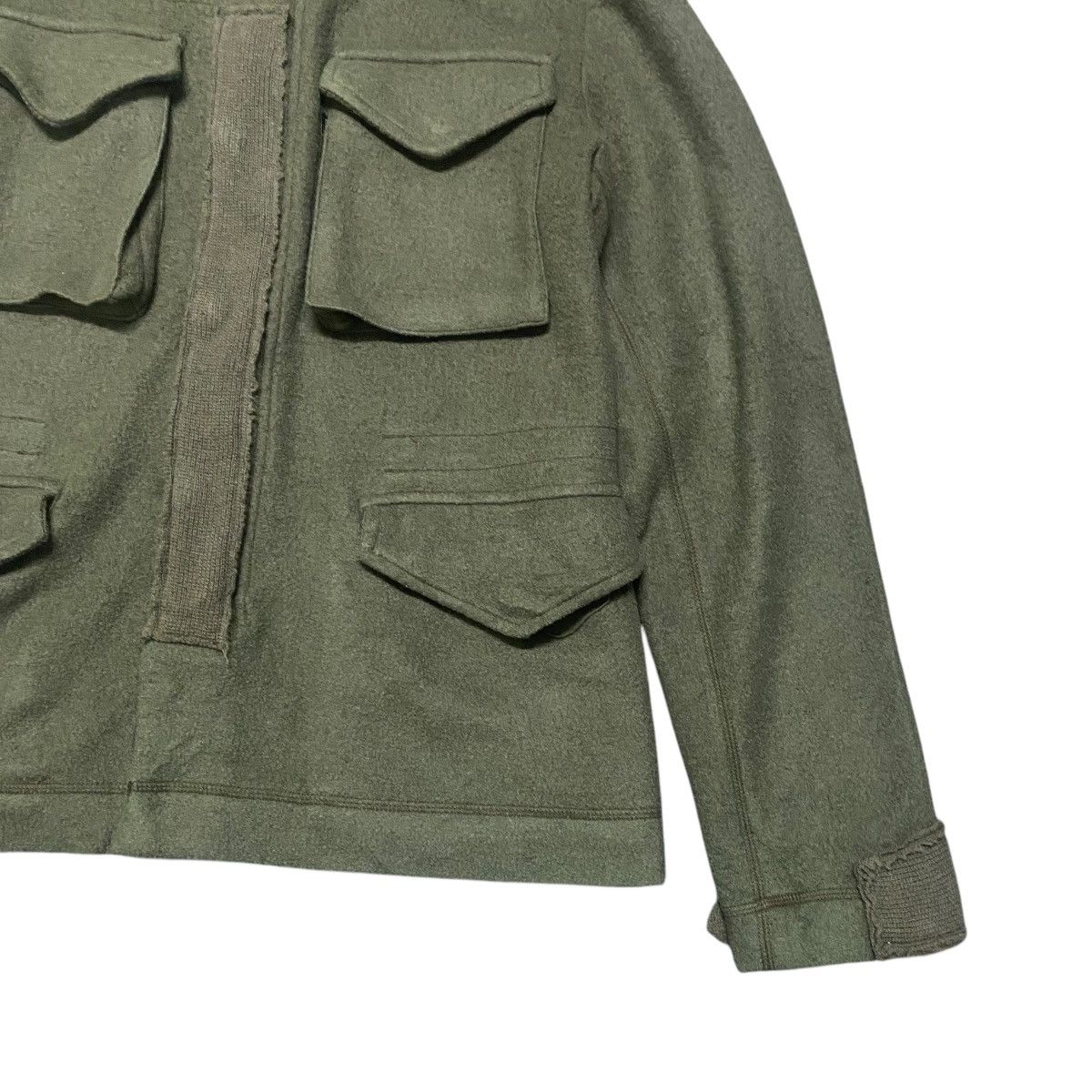 CABANE de ZUCCa AW2008 Cabane De Zucca M65 Wool Military Jacket Size US M / EU 48-50 / 2 - 5 Thumbnail